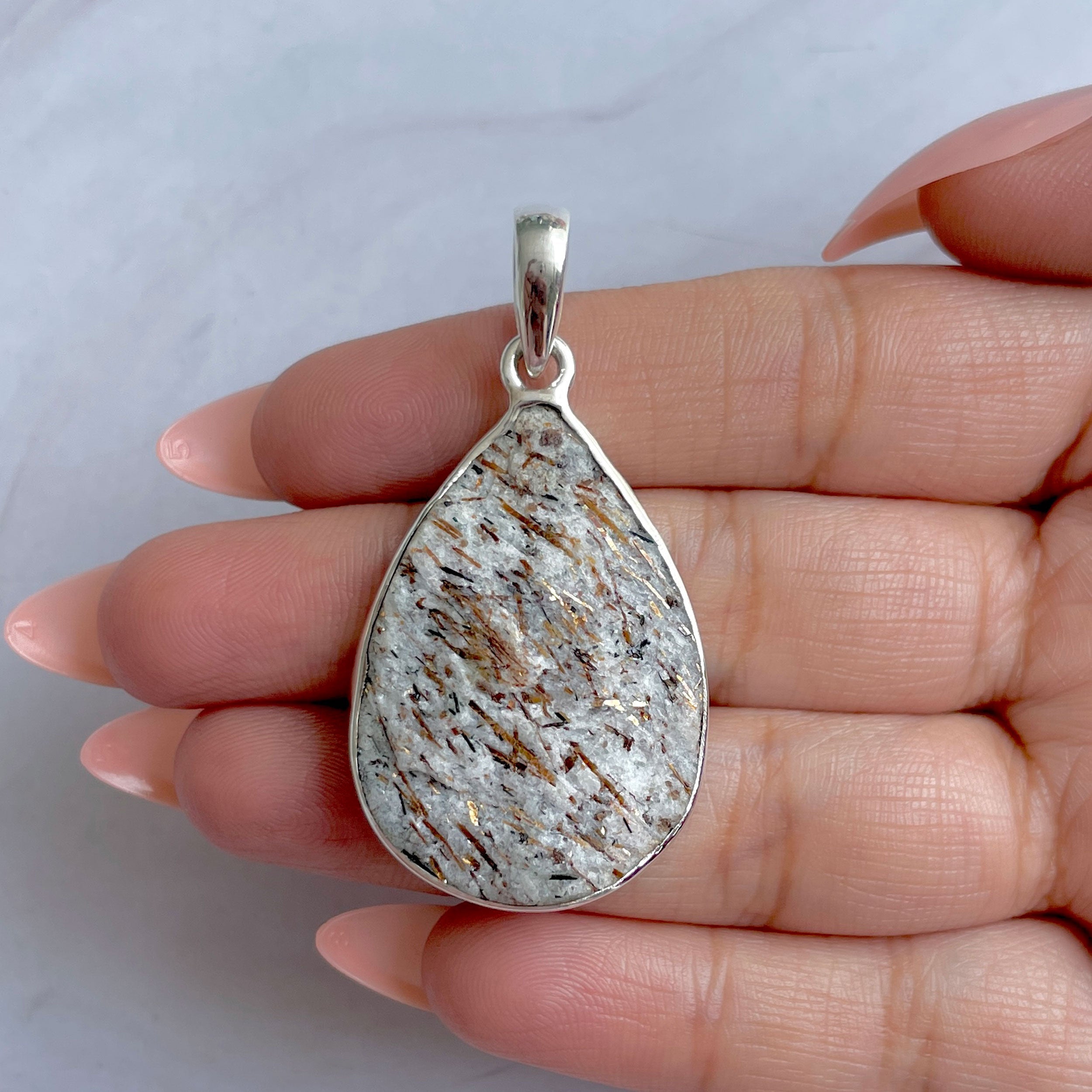 Astrophyllite Pendant-(AST-P-64.)