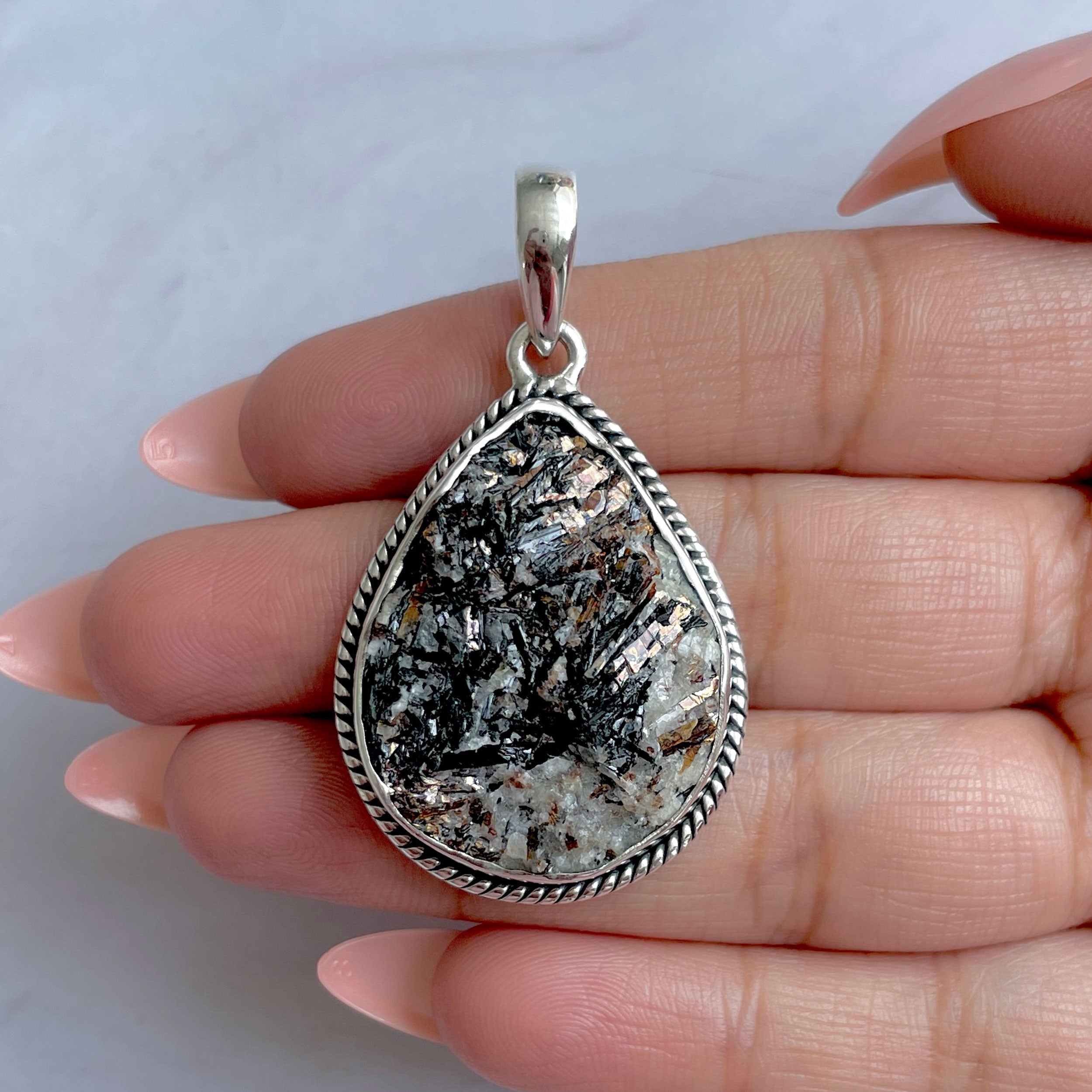 Astrophyllite Pendant-(AST-P-65.)