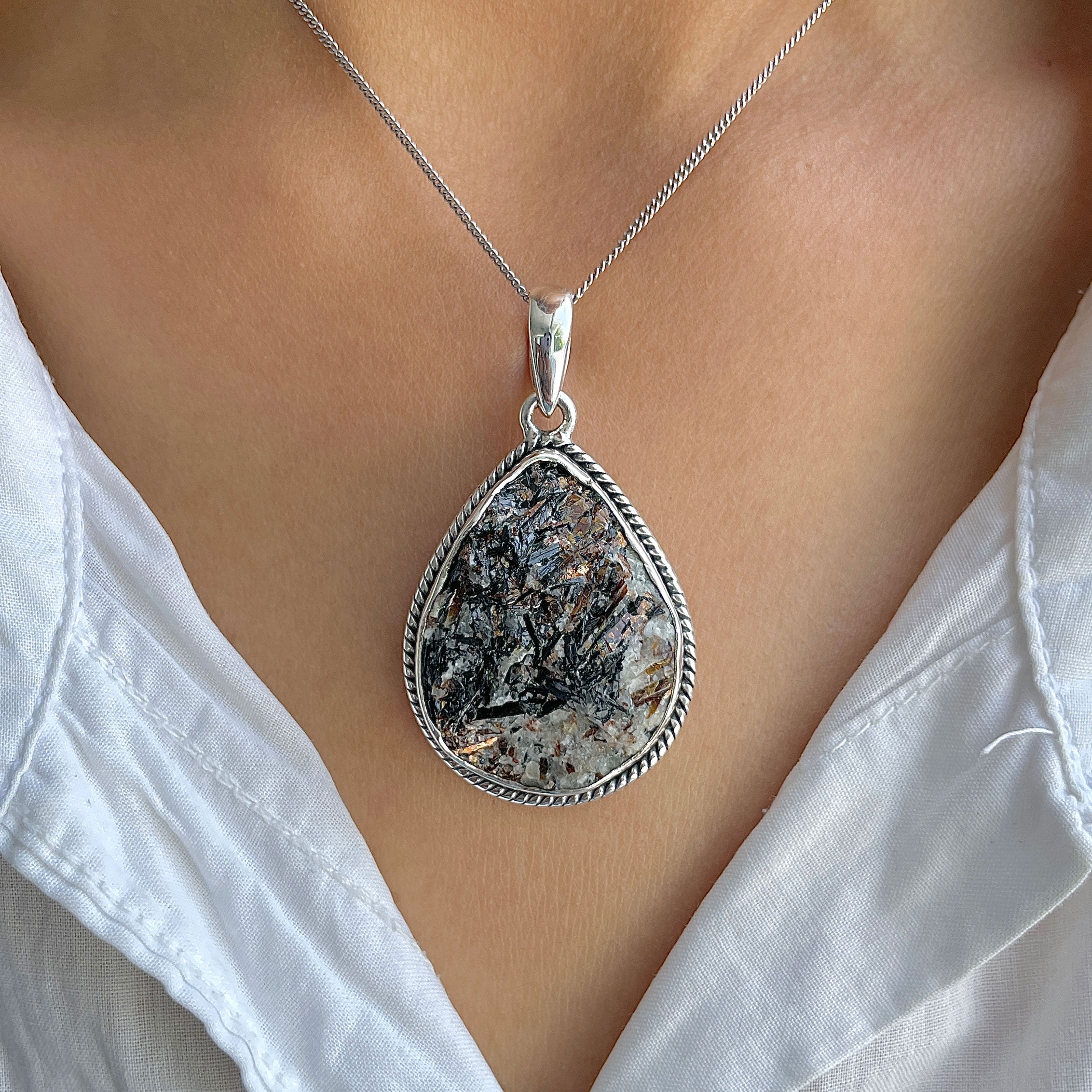 Astrophyllite Pendant-(AST-P-65.)