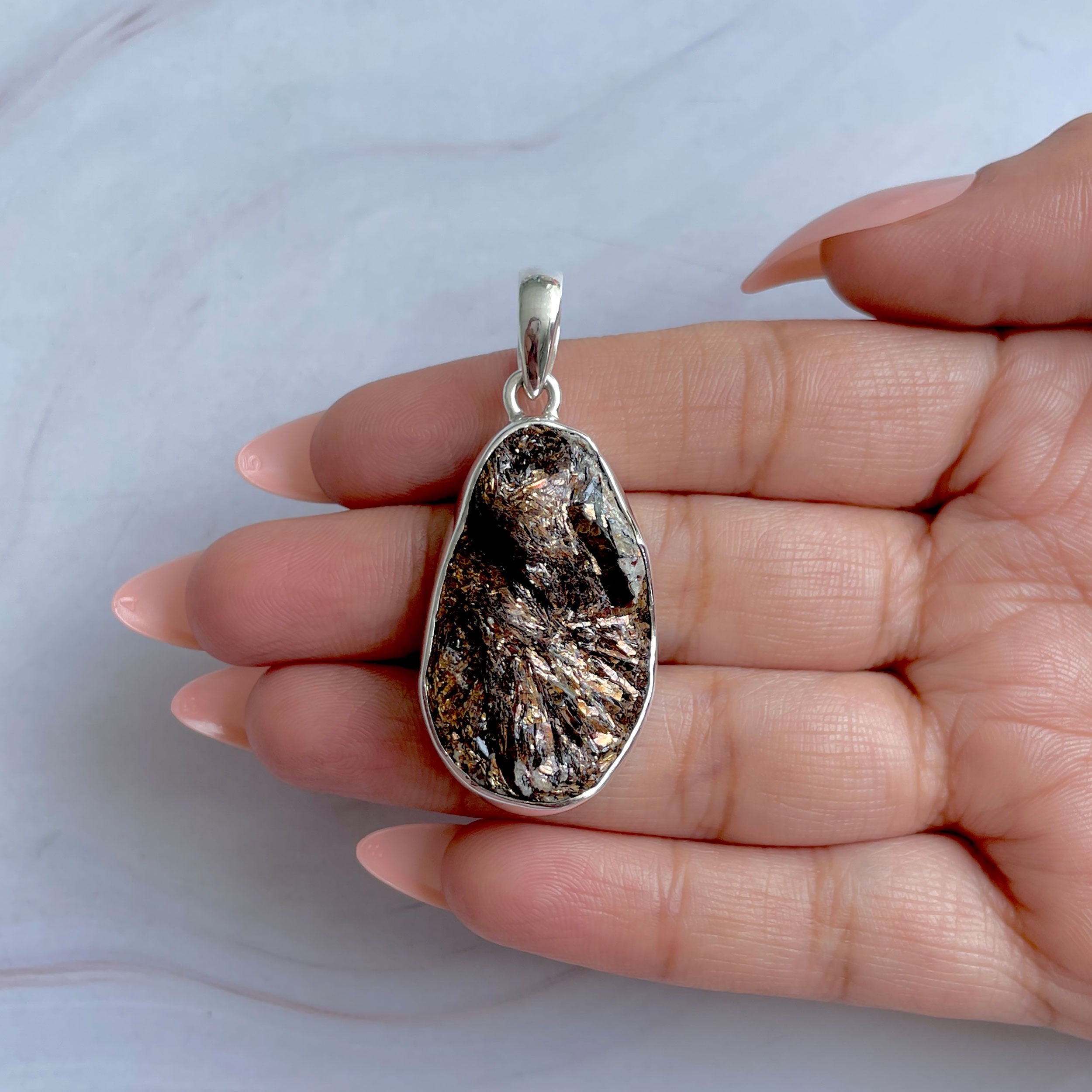 Astrophyllite Pendant-(AST-P-66.)