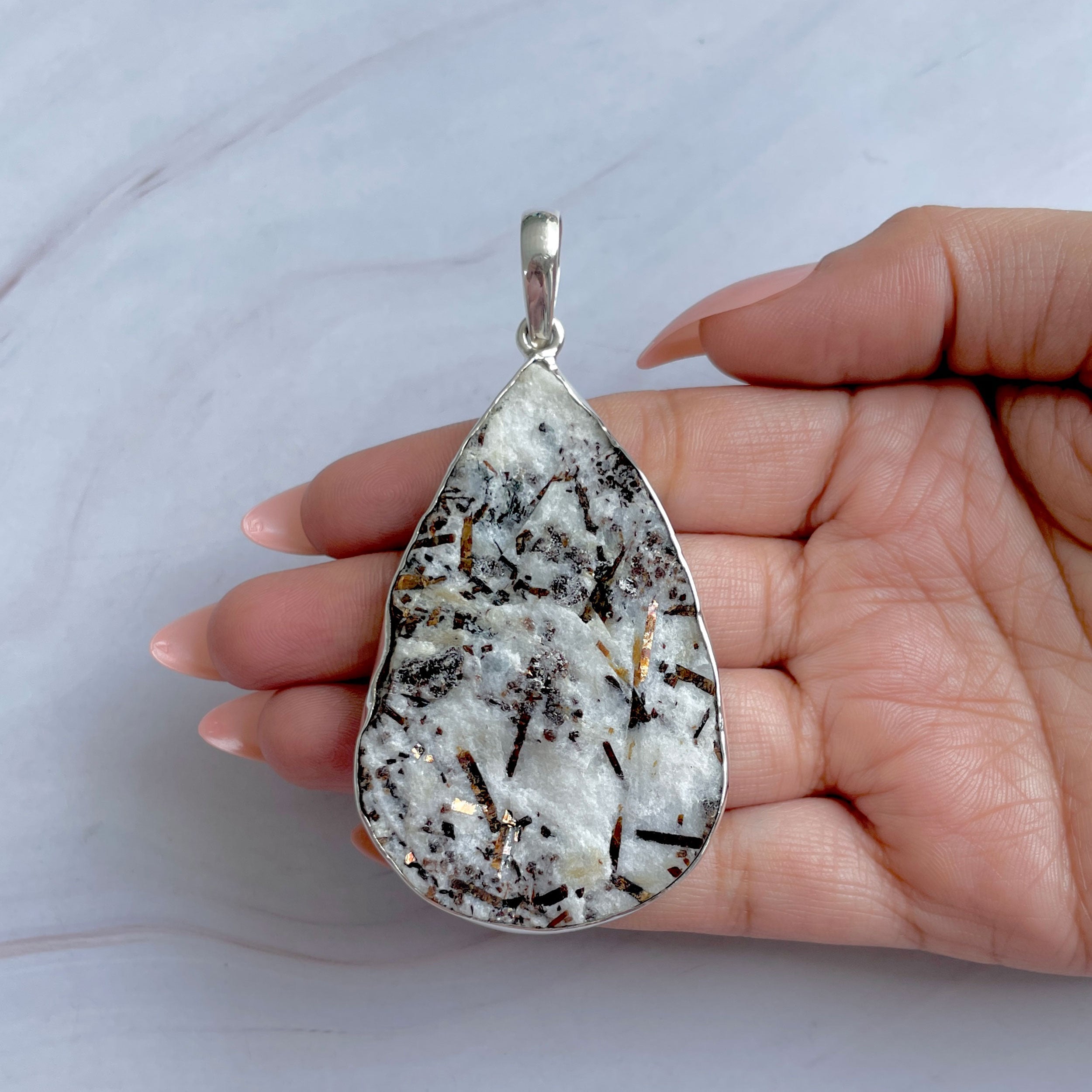 Astrophyllite Pendant-(AST-P-67.)