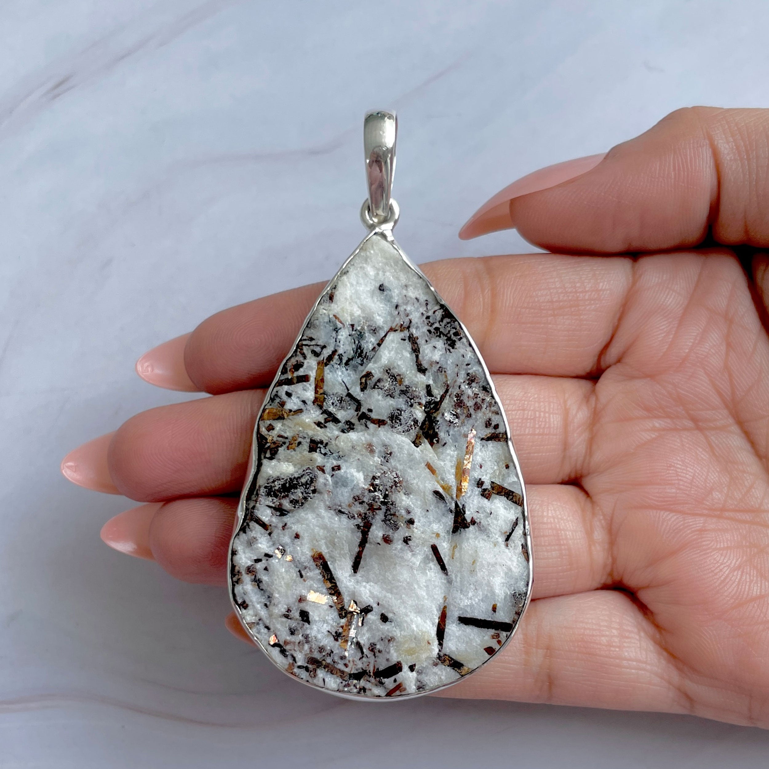 Astrophyllite Pendant-(AST-P-67.)