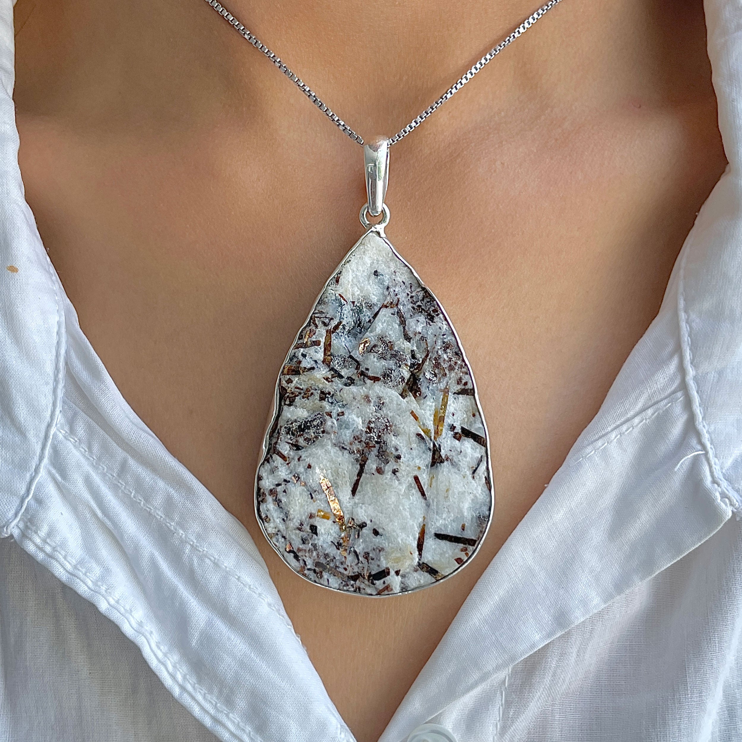 Astrophyllite Pendant-(AST-P-67.)