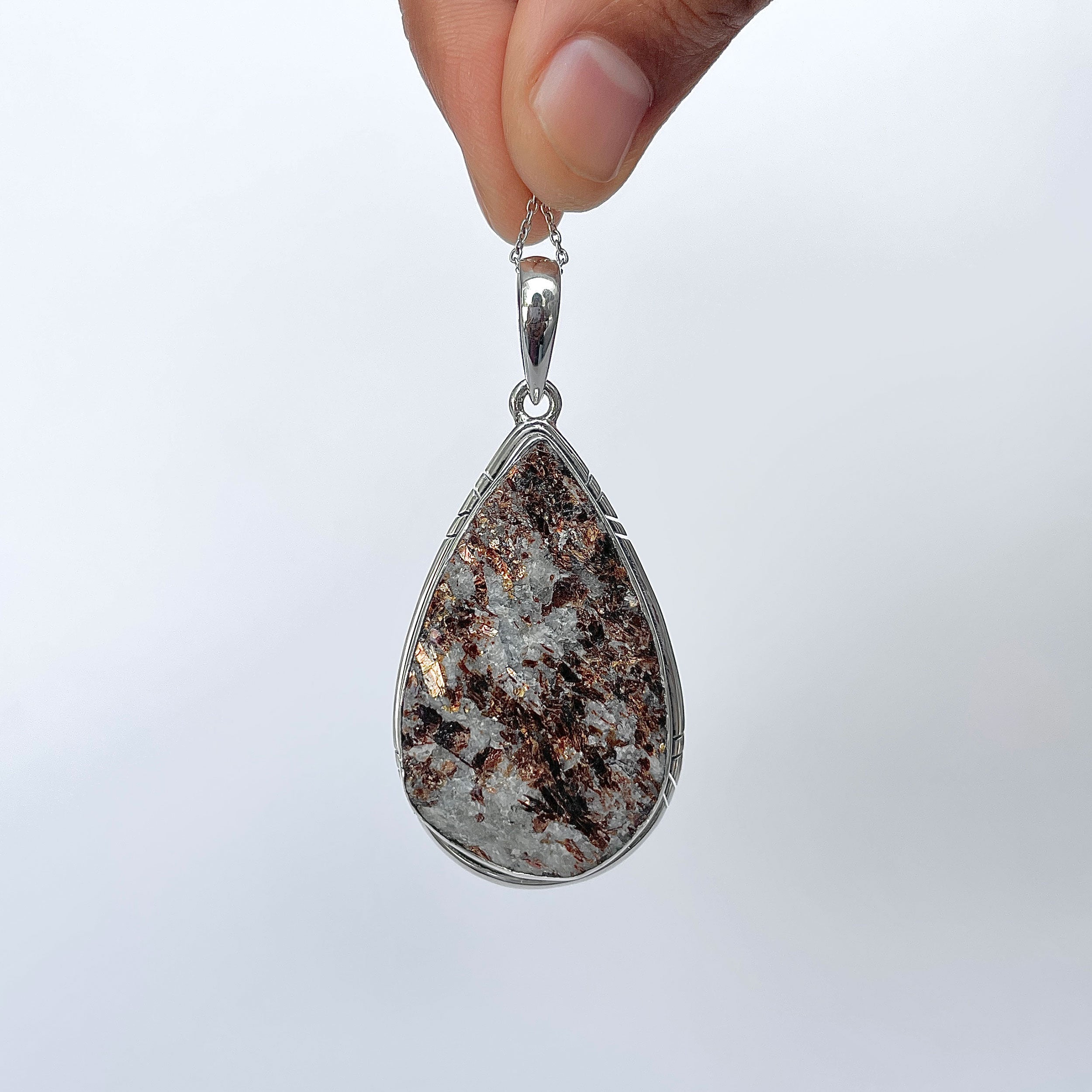 Astrophyllite Pendant-(AST-P-68.)