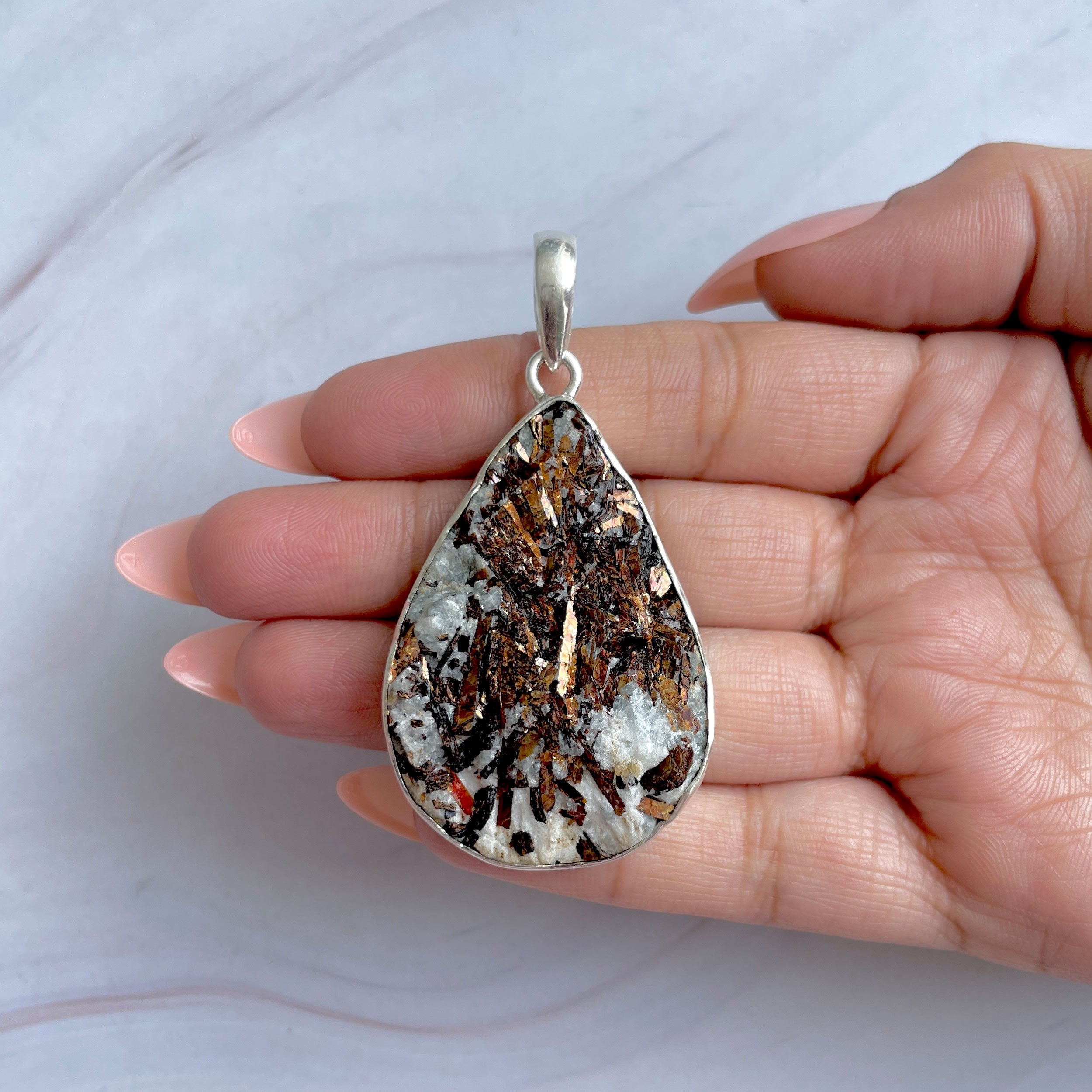 Astrophyllite Pendant-(AST-P-70.)