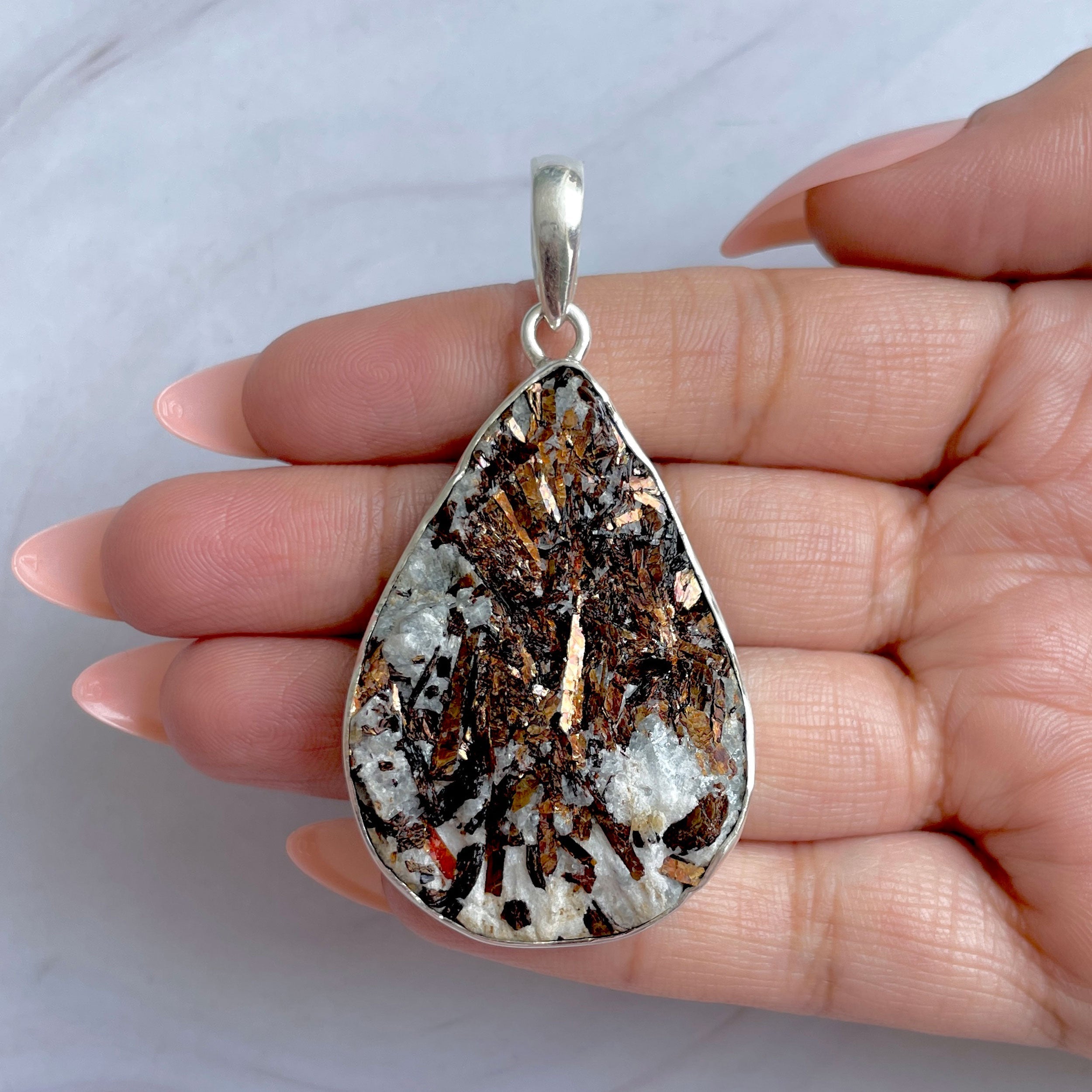 Astrophyllite Pendant-(AST-P-70.)