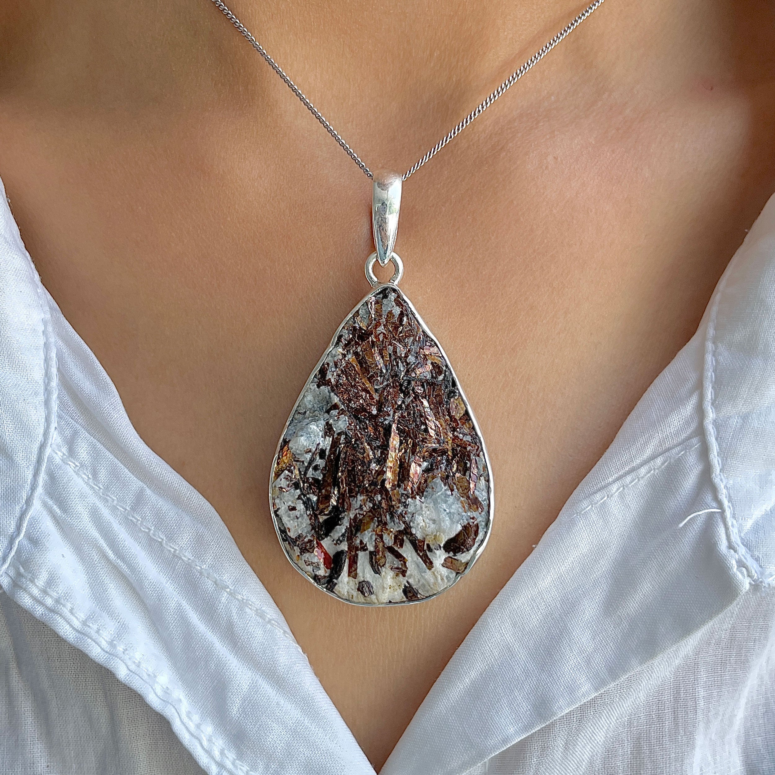 Astrophyllite Pendant-(AST-P-70.)