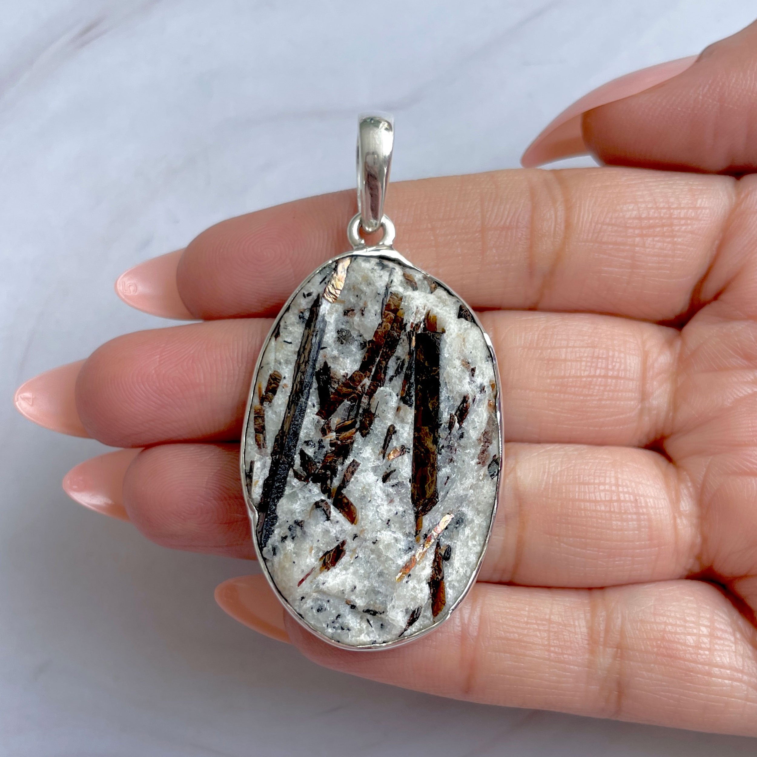 Astrophyllite Pendant-(AST-P-71.)