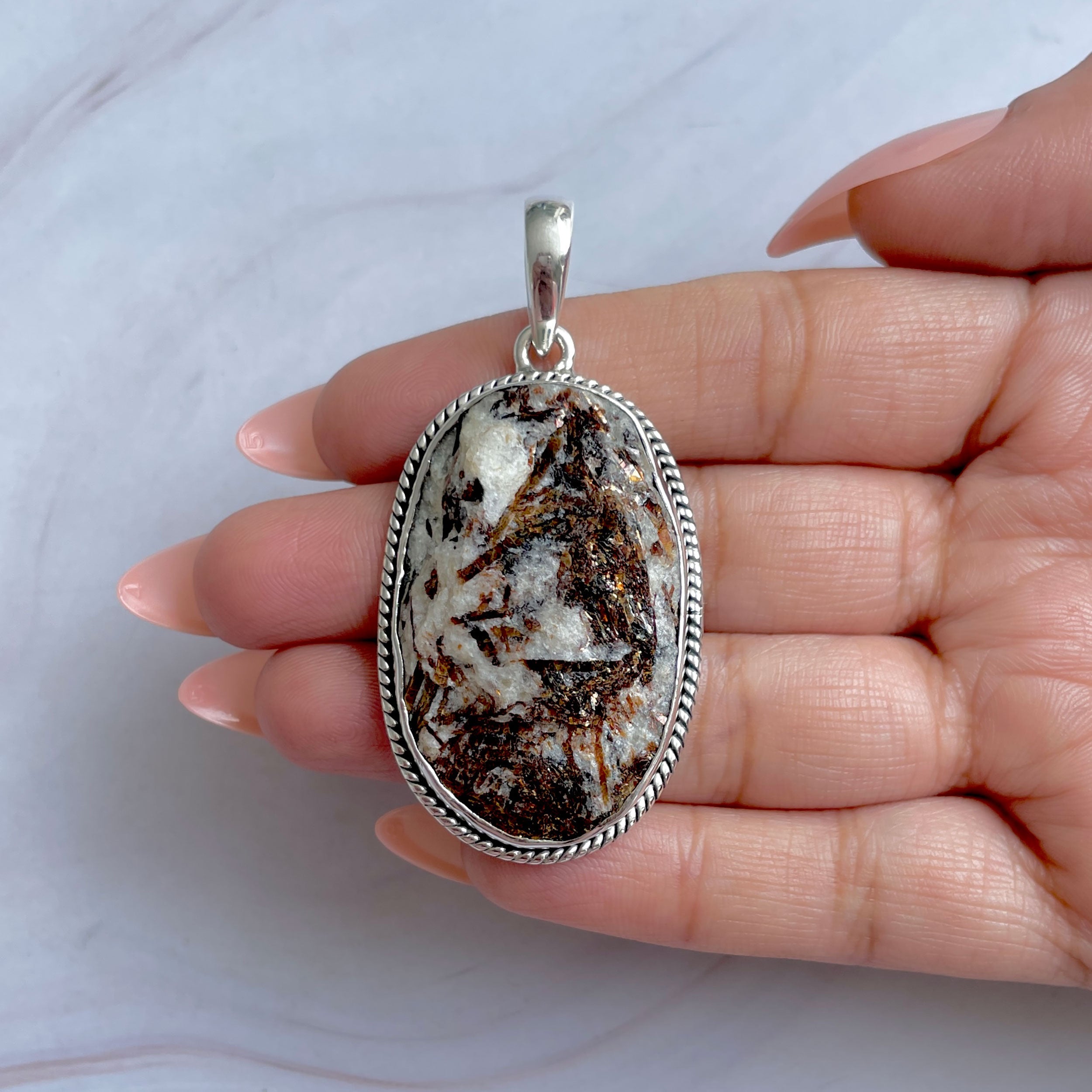Astrophyllite Pendant-(AST-P-72.)