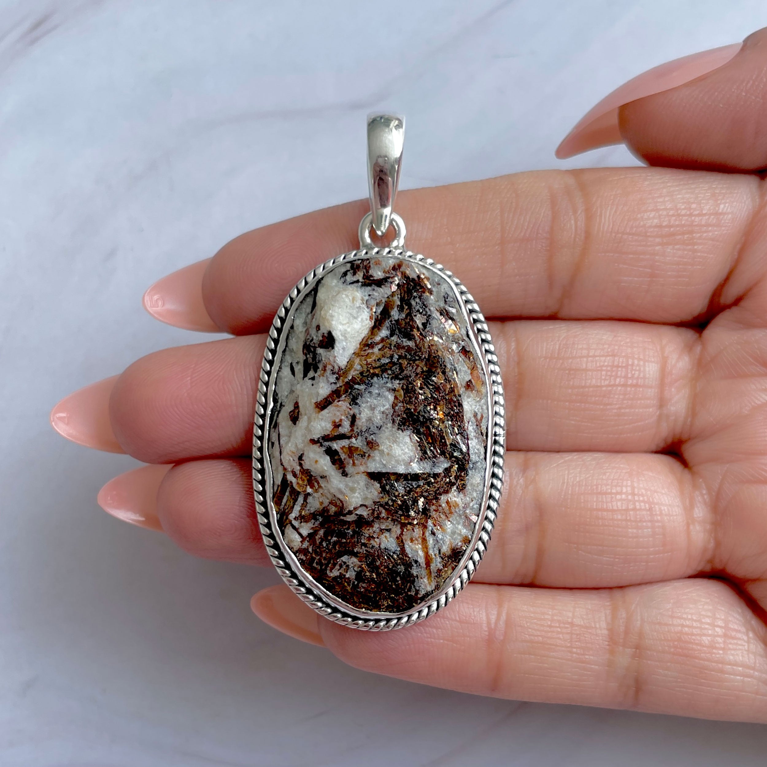 Astrophyllite Pendant-(AST-P-72.)