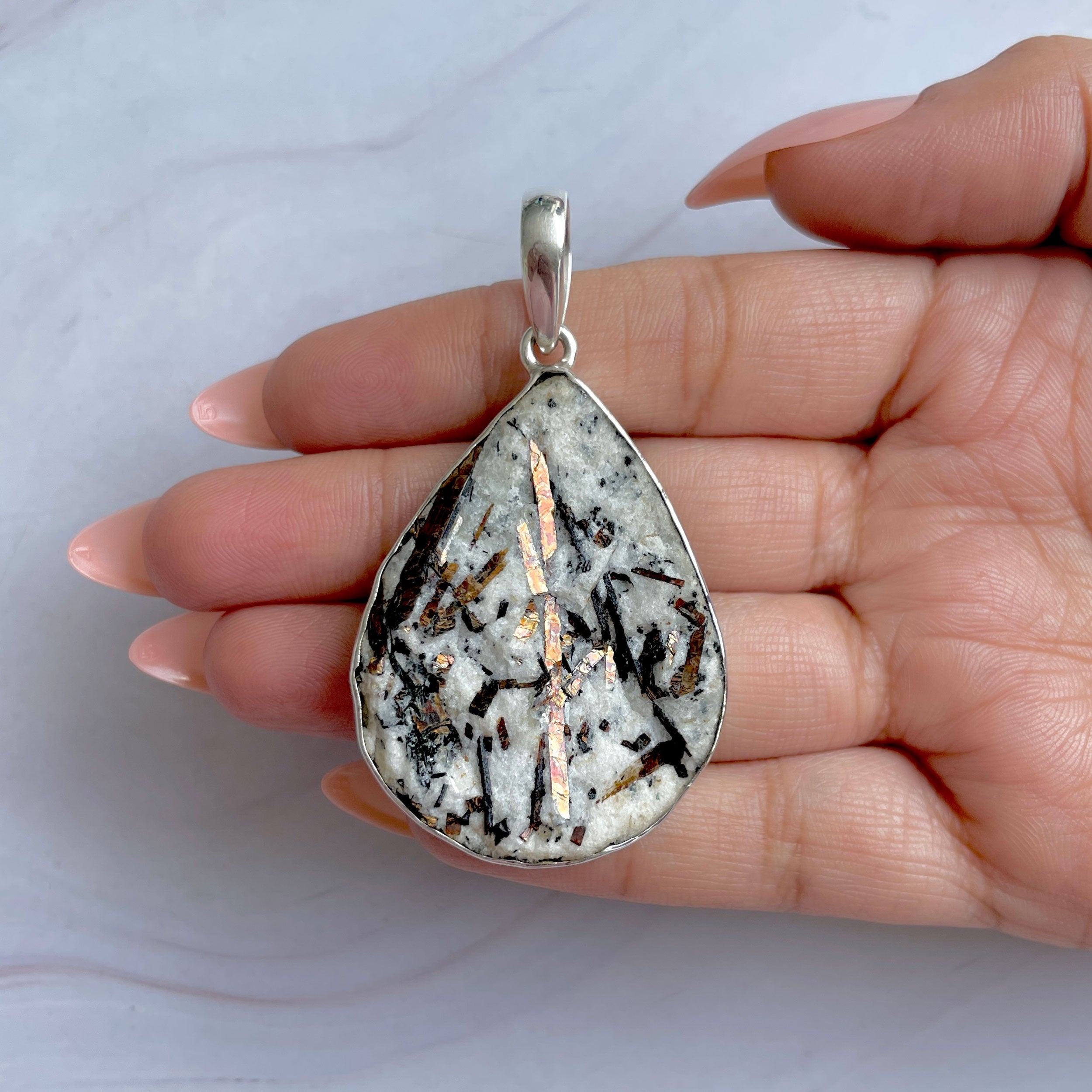 Astrophyllite Pendant-(AST-P-73.)