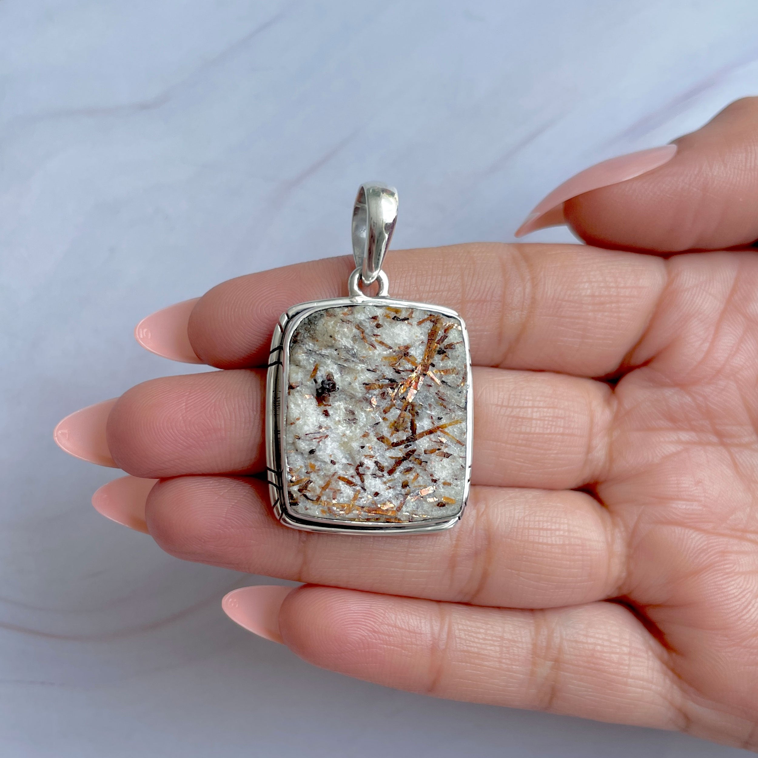 Astrophyllite Pendant-(AST-P-74.)