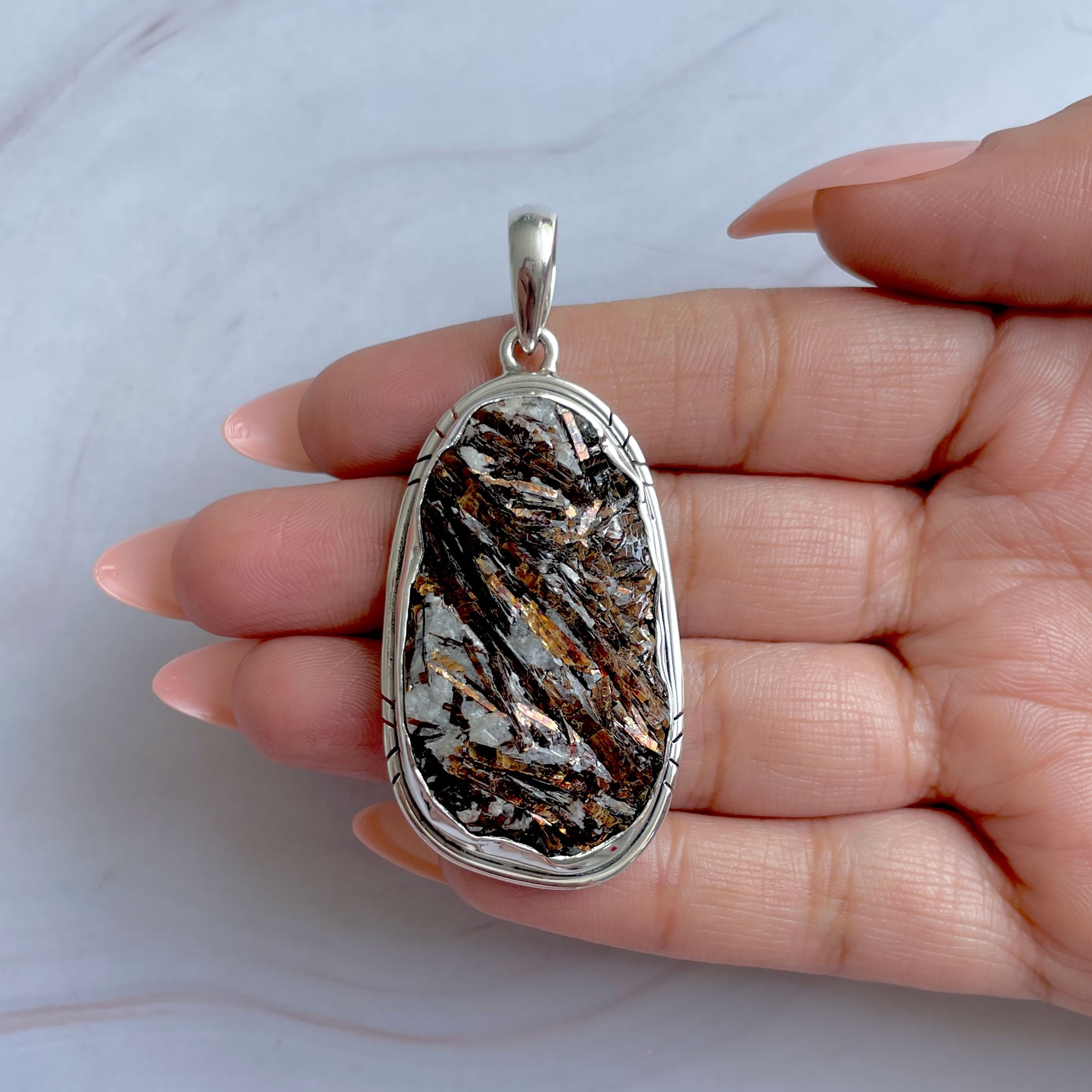 Astrophyllite Pendant-(AST-P-75.)