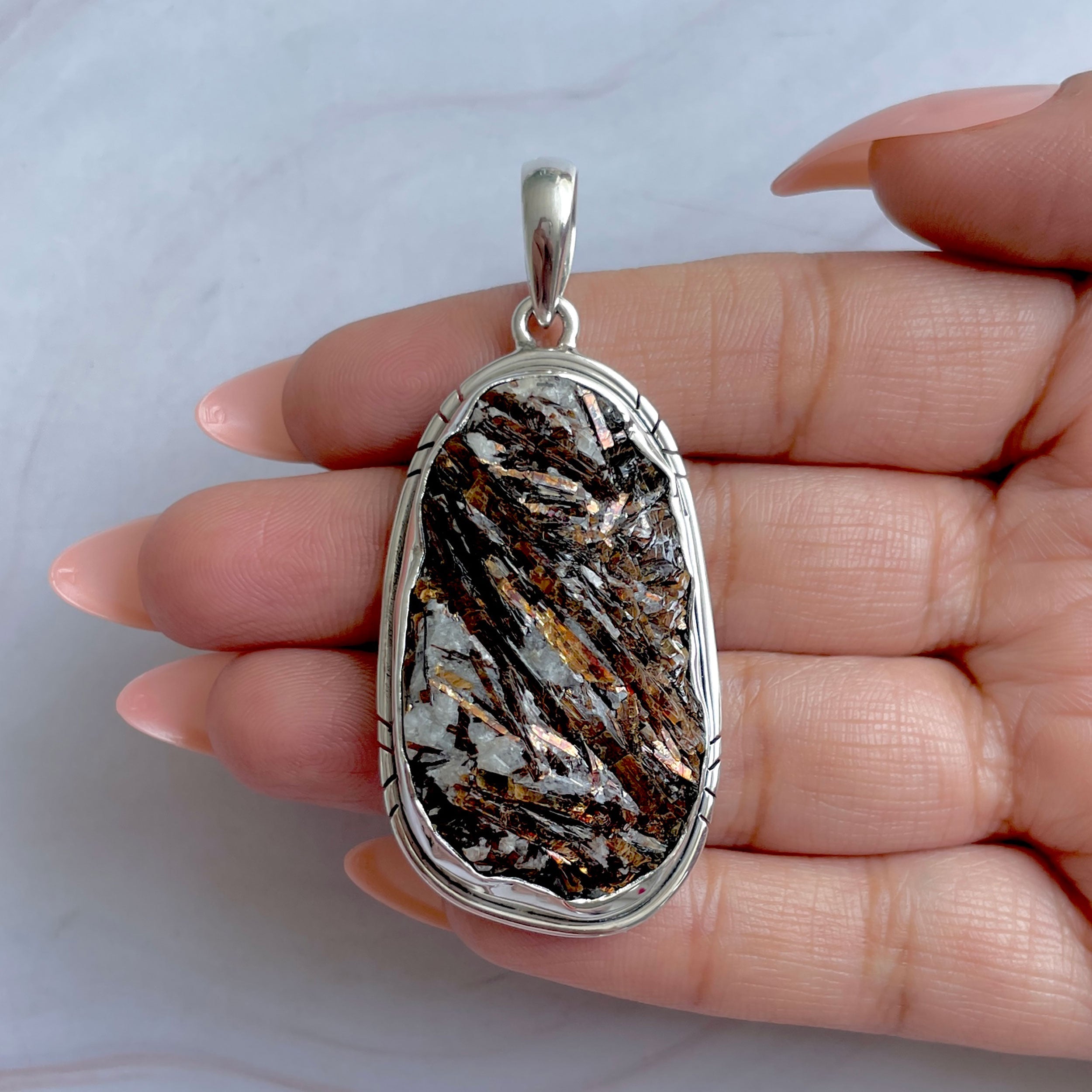Astrophyllite Pendant-(AST-P-75.)