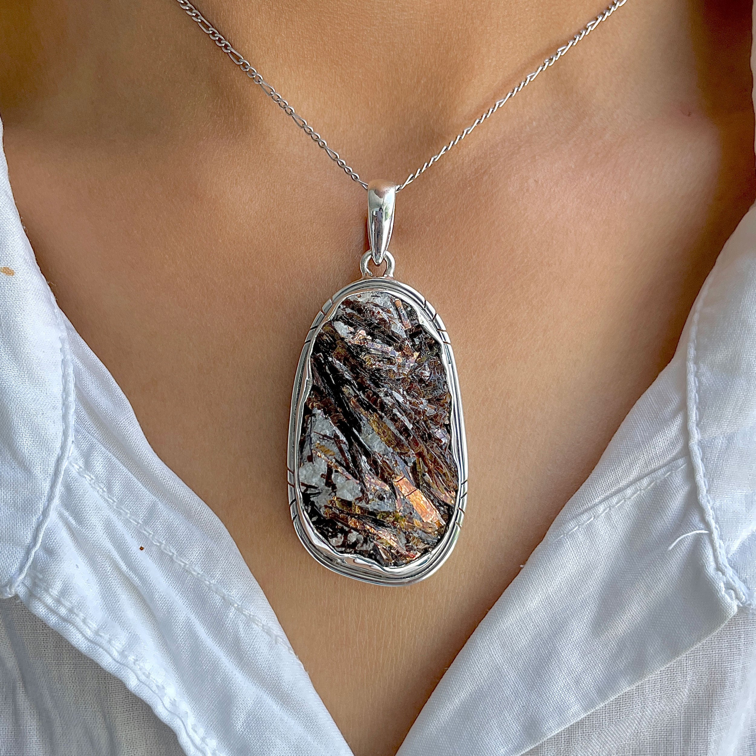 Astrophyllite Pendant-(AST-P-75.)