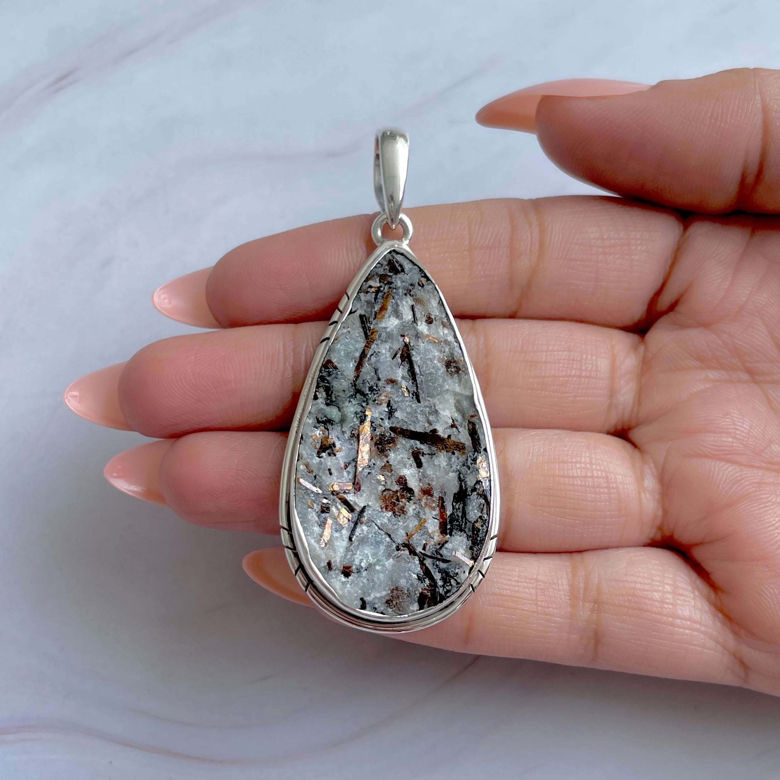 Astrophyllite Pendant-(AST-P-76.)