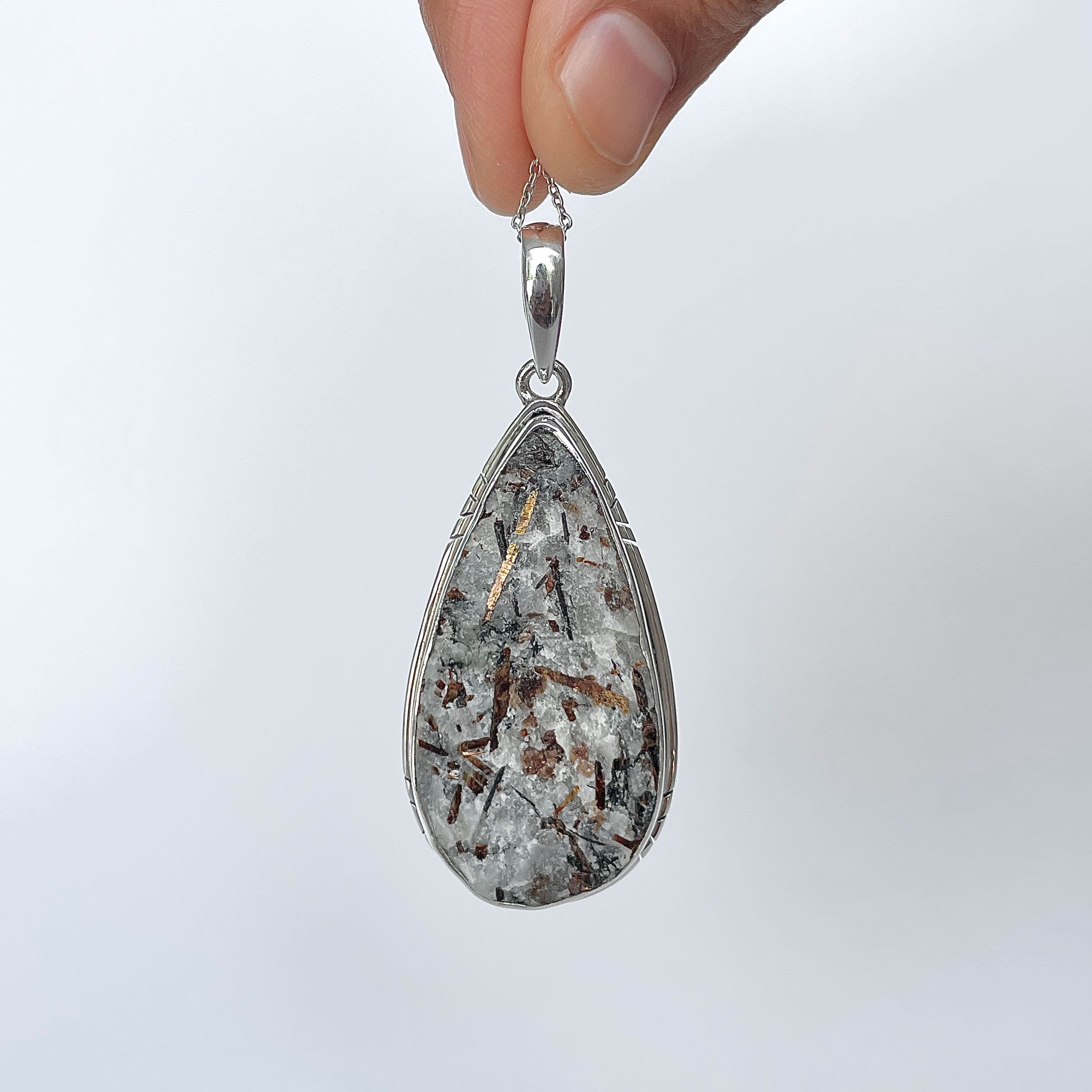 Astrophyllite Pendant-(AST-P-76.)