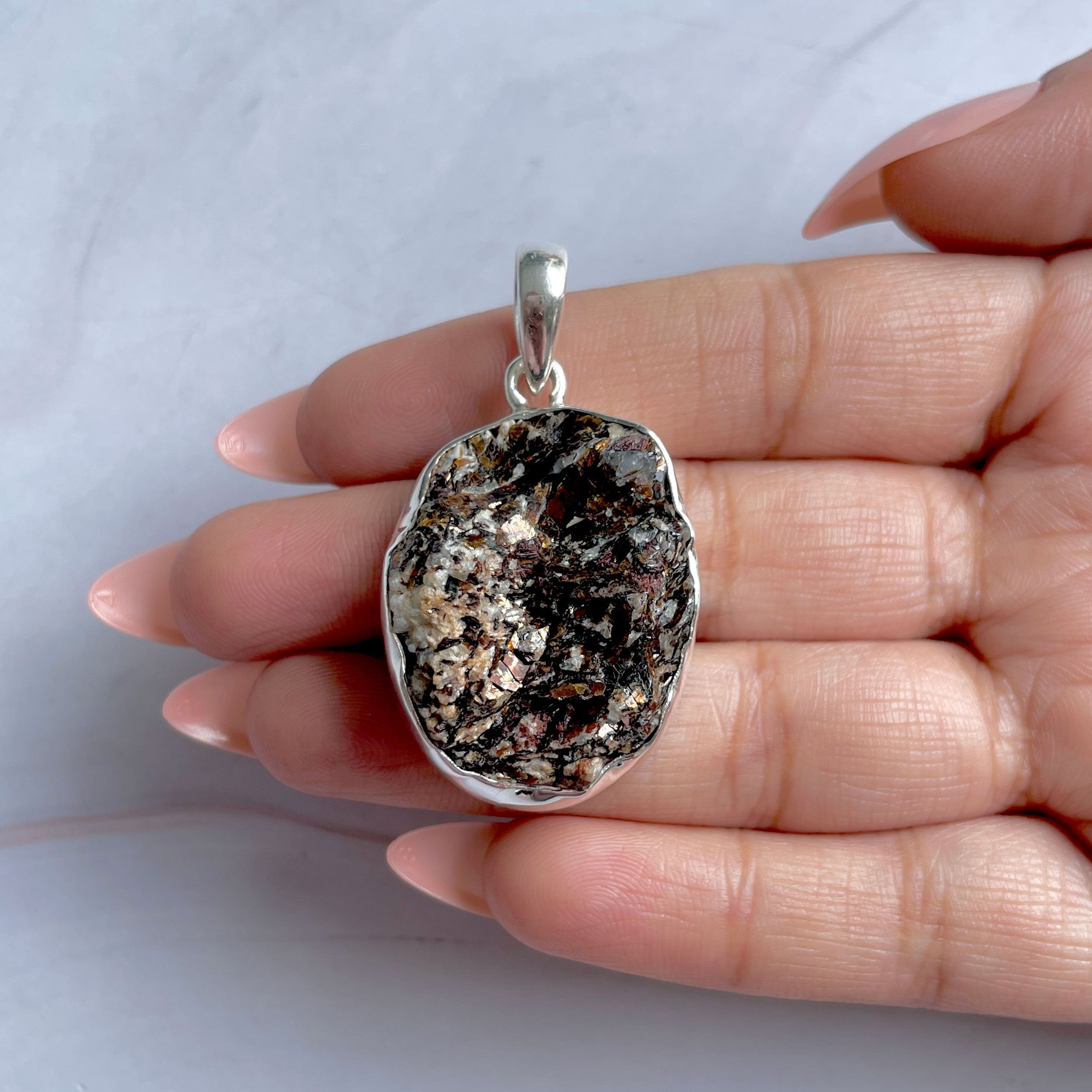 Astrophyllite Pendant-(AST-P-78.)