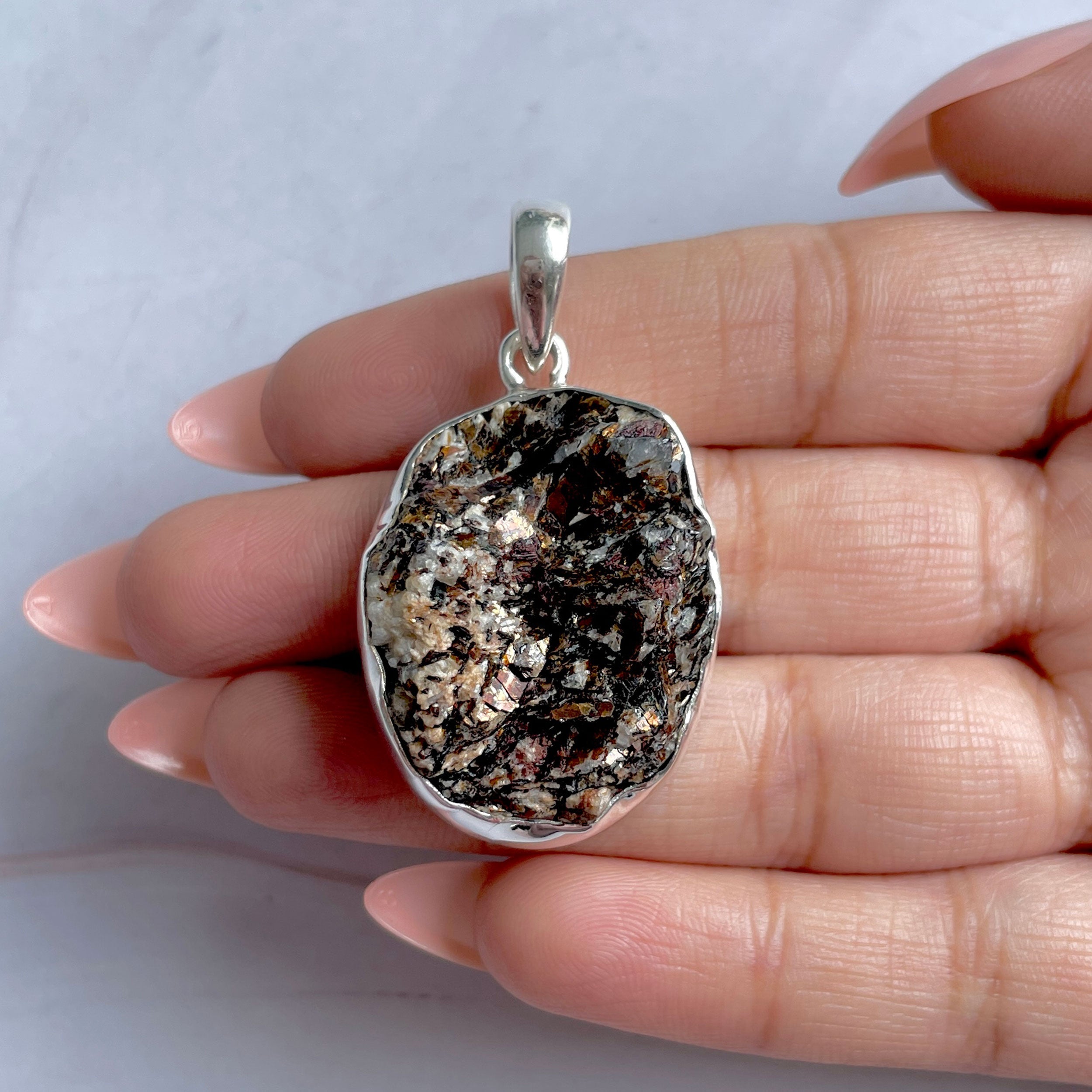 Astrophyllite Pendant-(AST-P-78.)