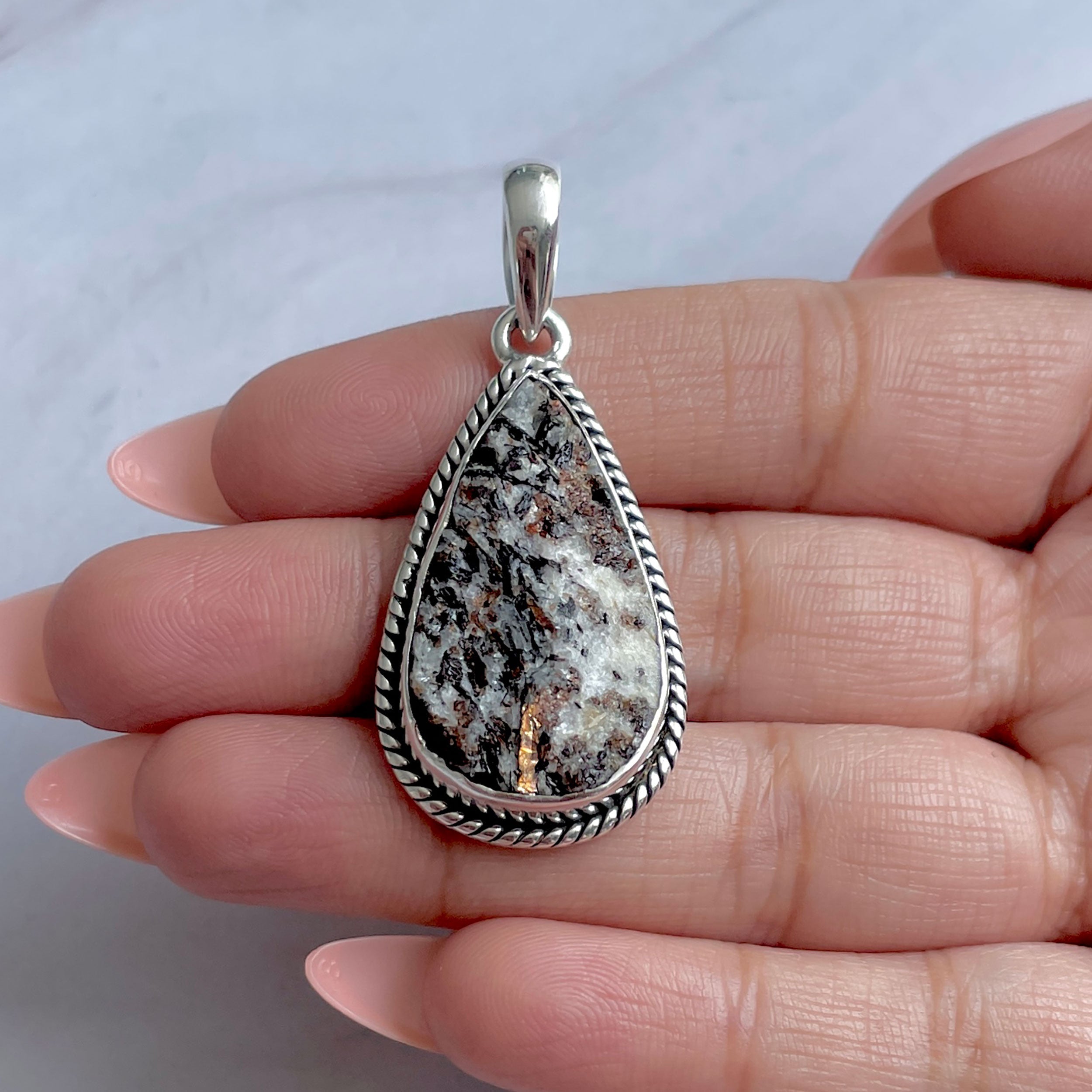 Astrophyllite Pendant-(AST-P-79.)