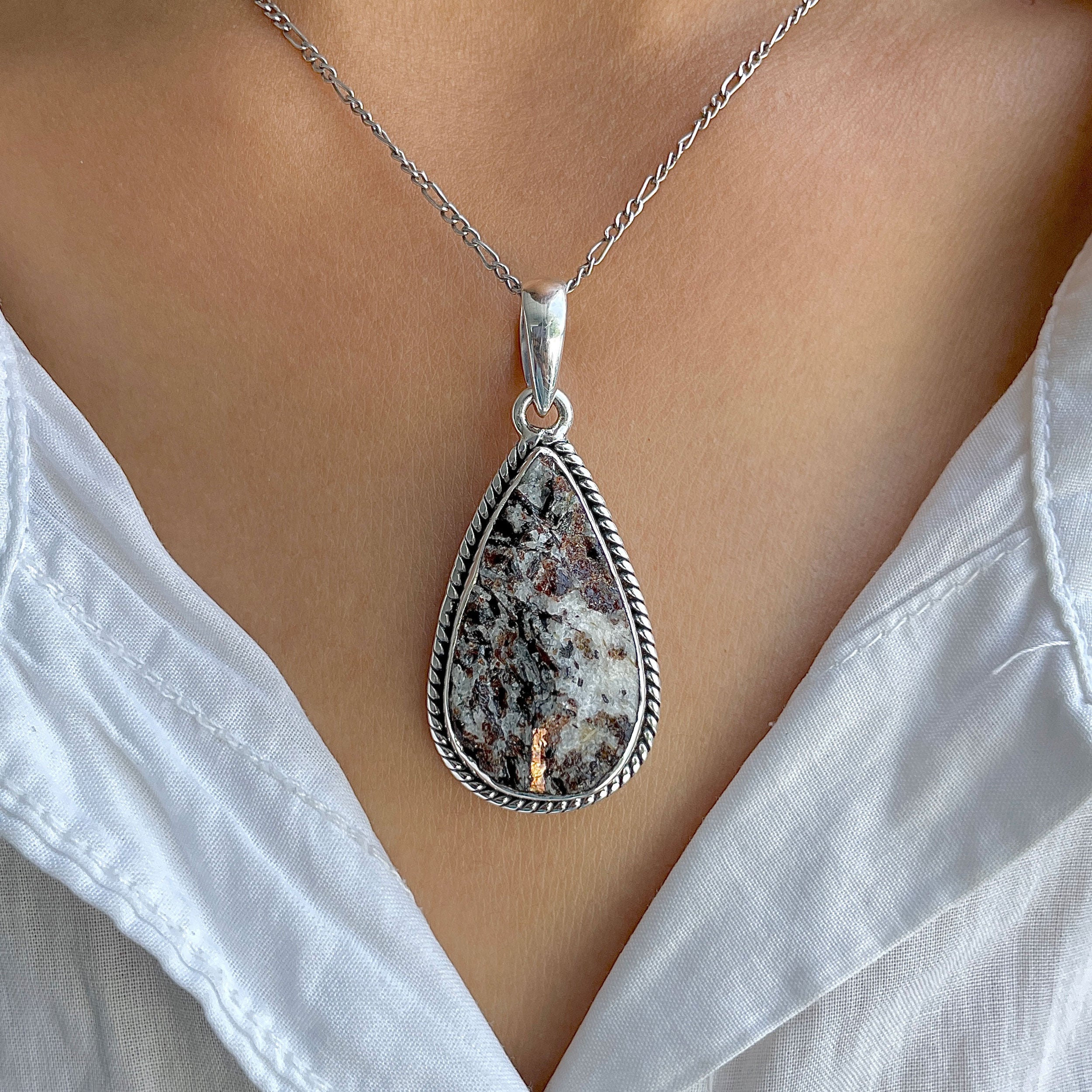 Astrophyllite Pendant-(AST-P-79.)