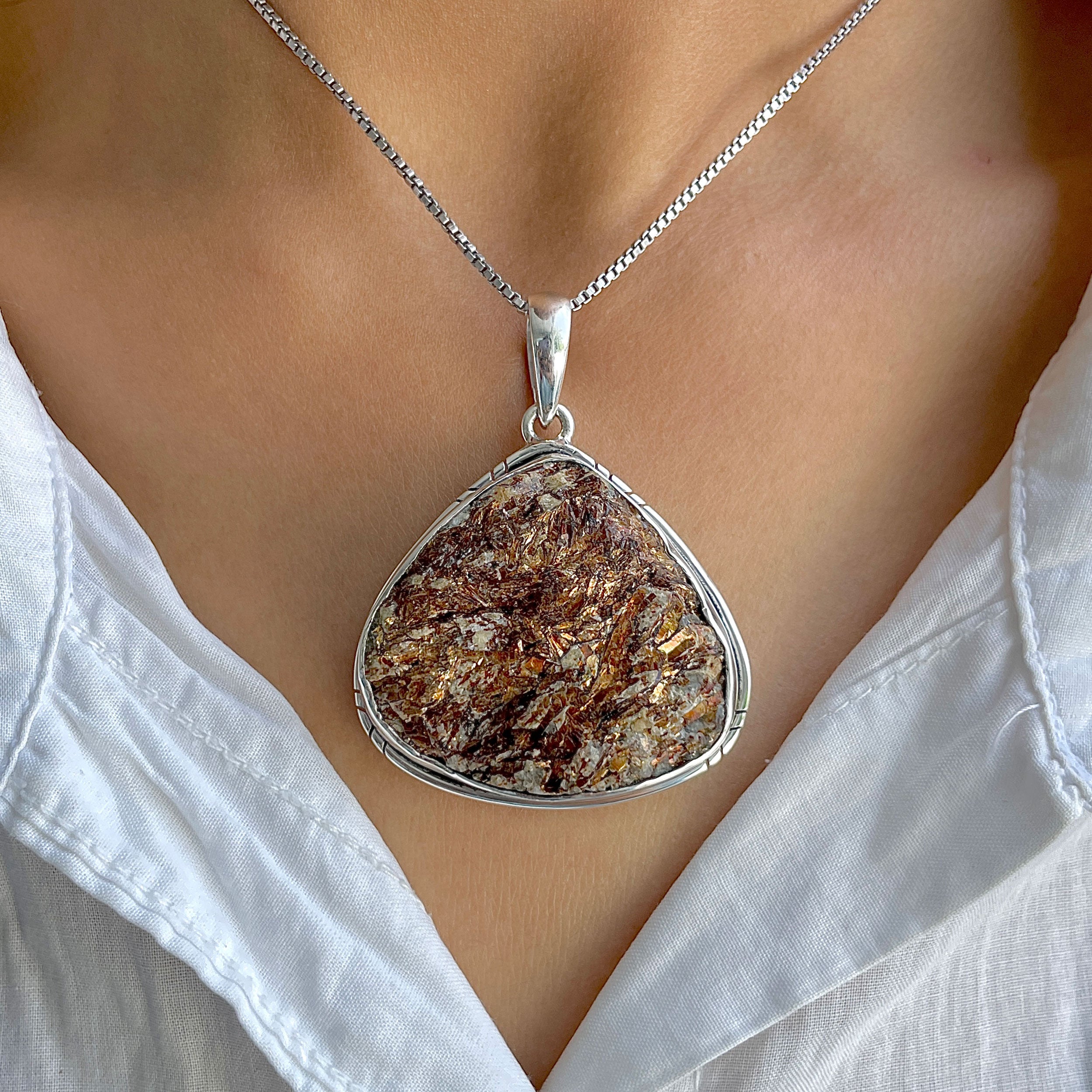 Astrophyllite Pendant-(AST-P-80.)