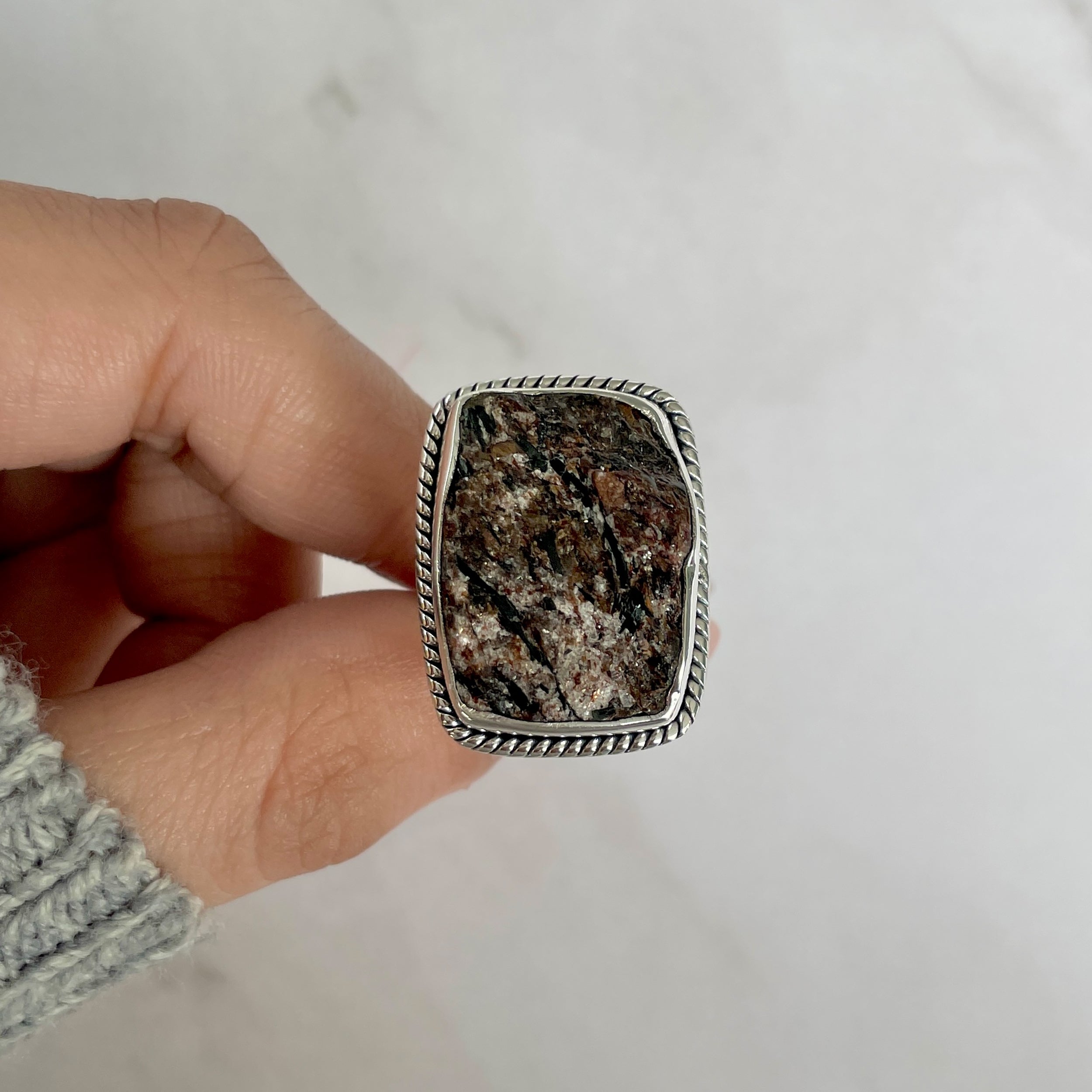 Astrophyllite Ring Size 6-(AST-R-11.)