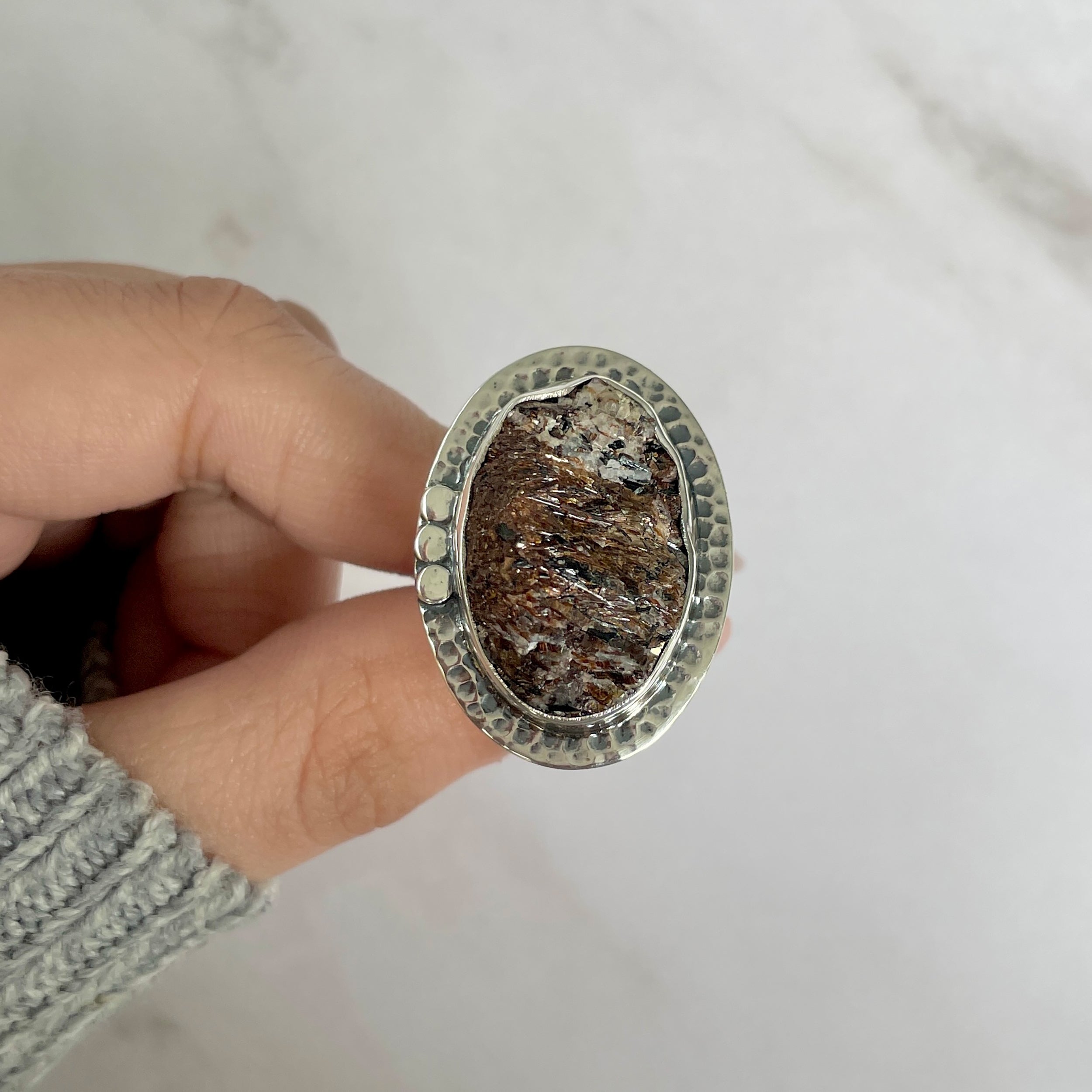 Astrophyllite Ring Size 9 -(AST-R-12.)