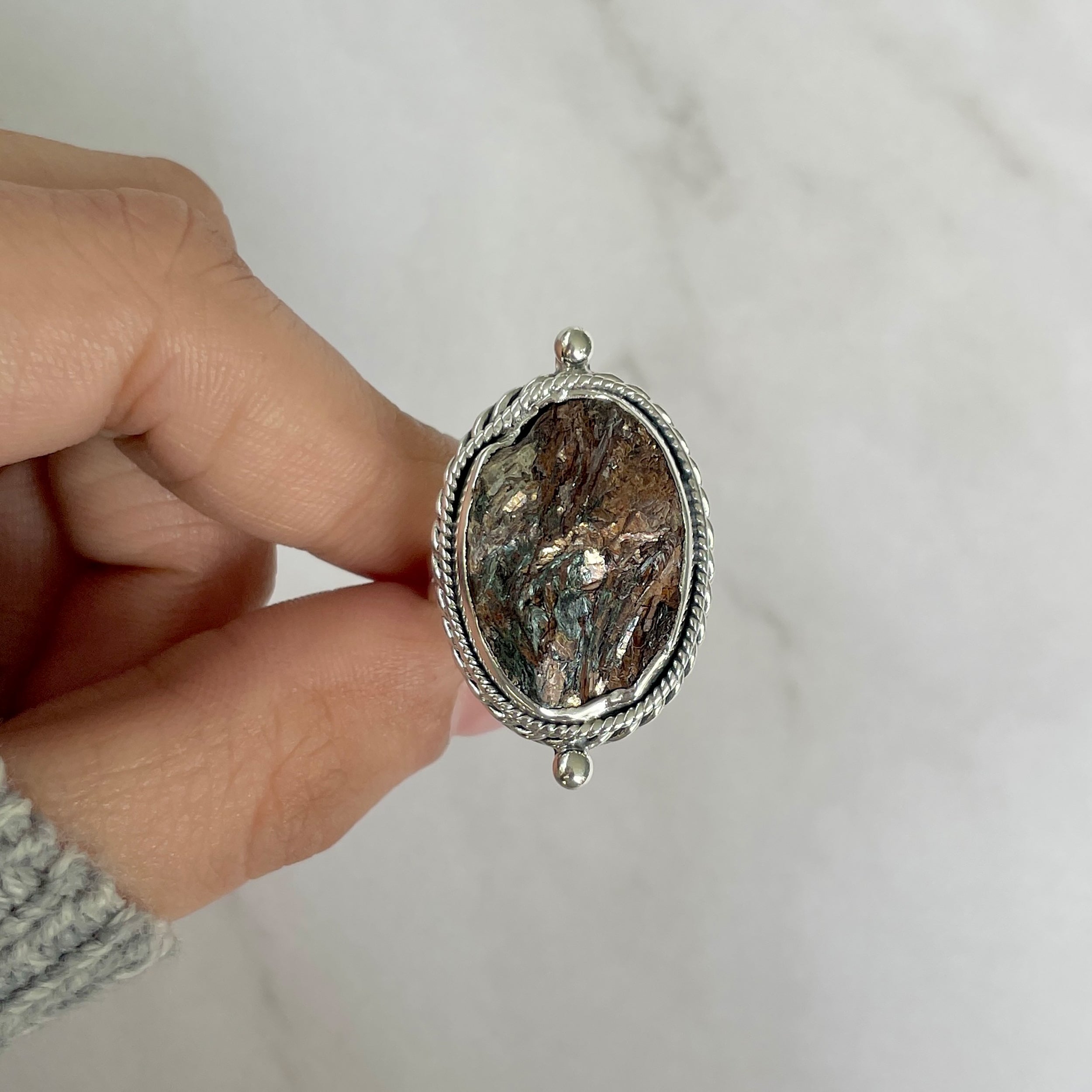 Astrophyllite Ring Size 7-(AST-R-13.)