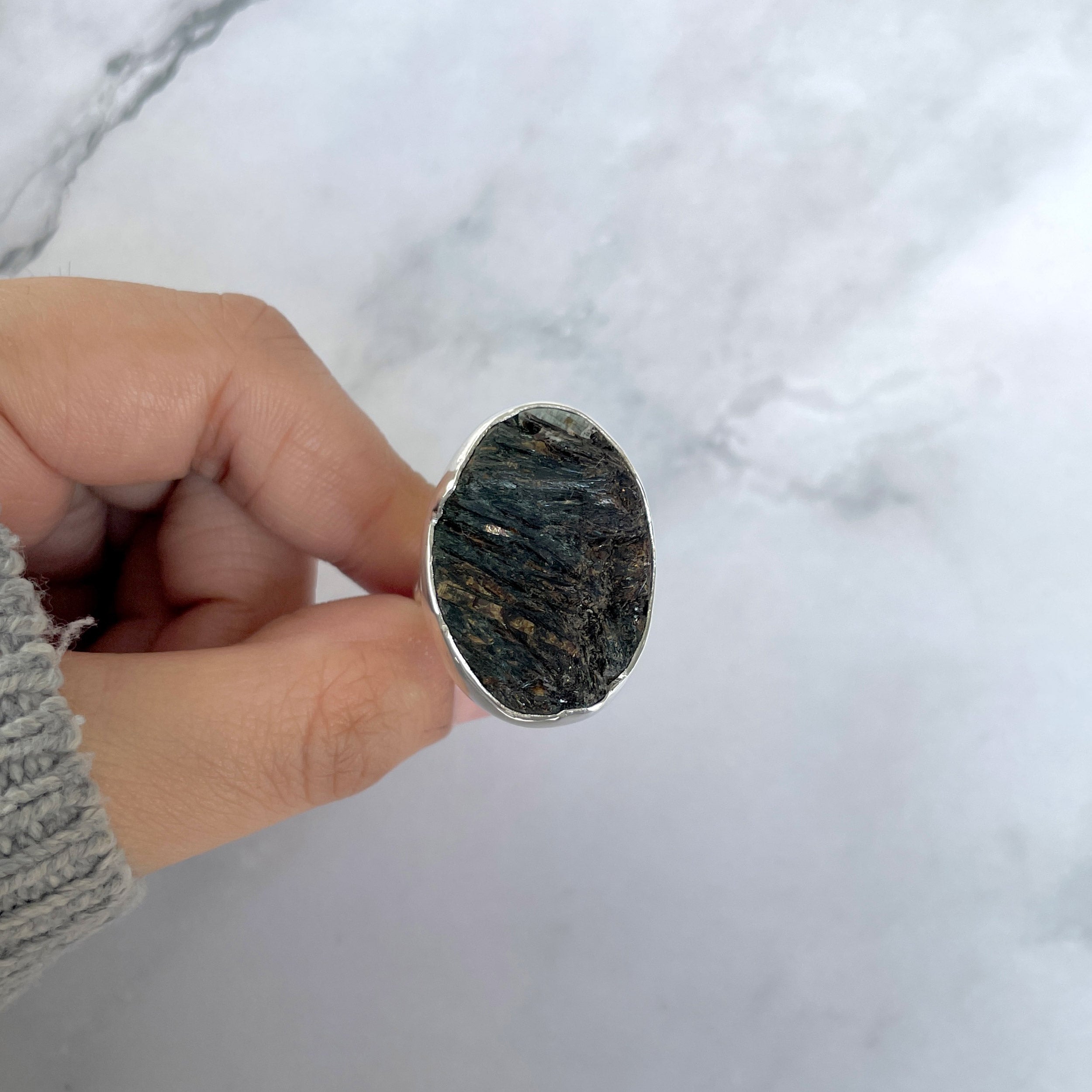 Astrophyllite Adjustable Ring-(AST-R-14.)