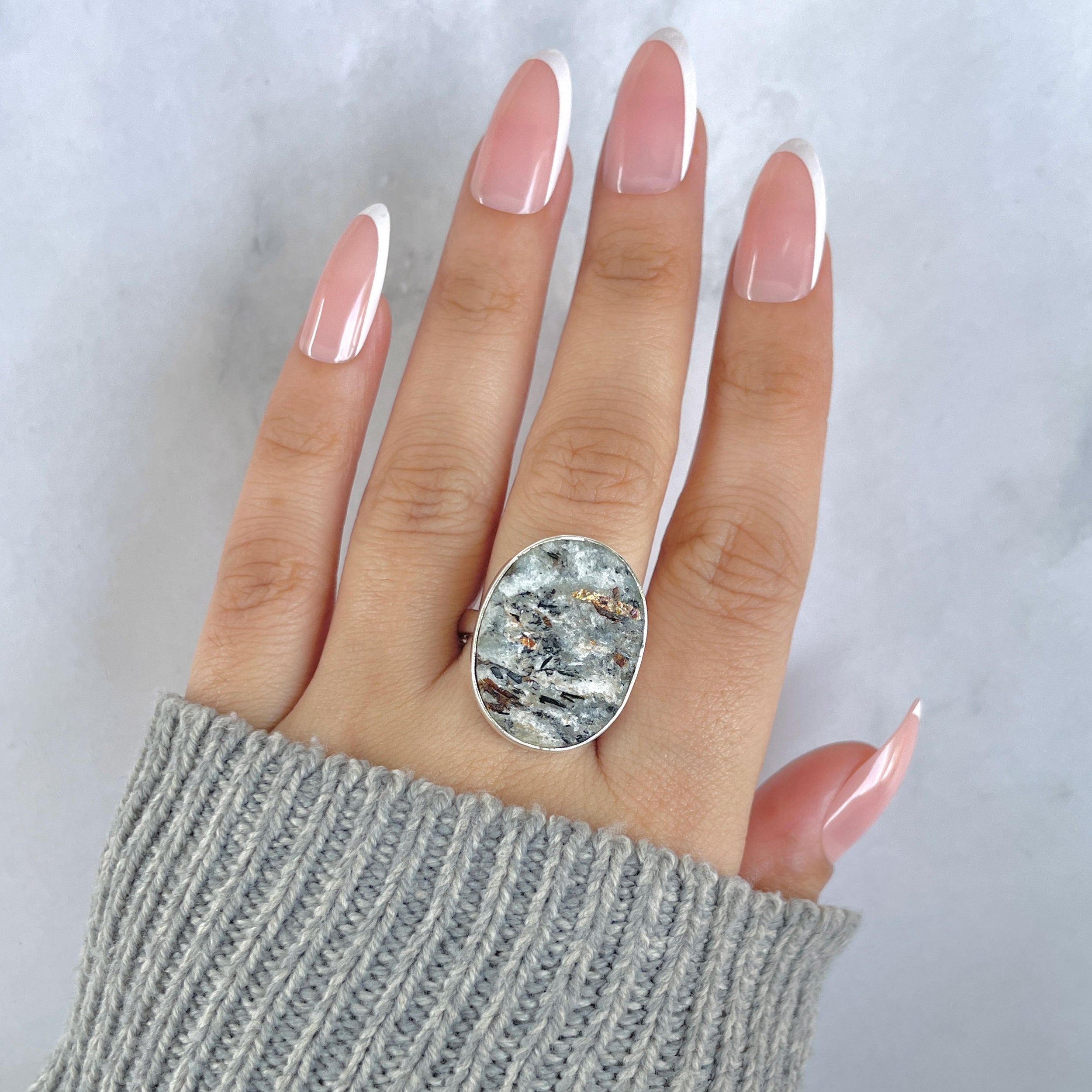 Astrophyllite Adjustable Ring-(AST-R-15.)