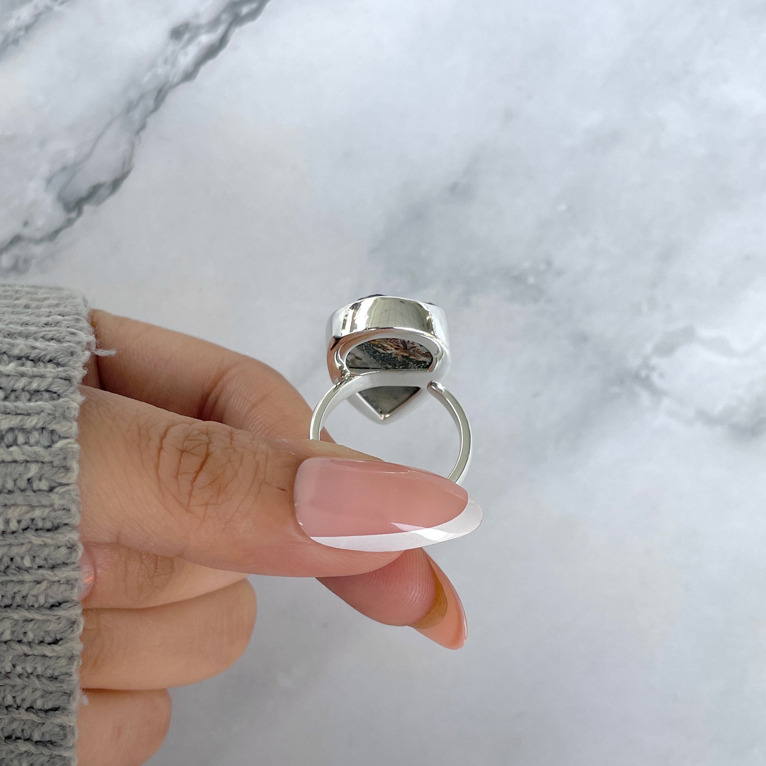 Astrophyllite Adjustable Ring-(AST-R-16.)