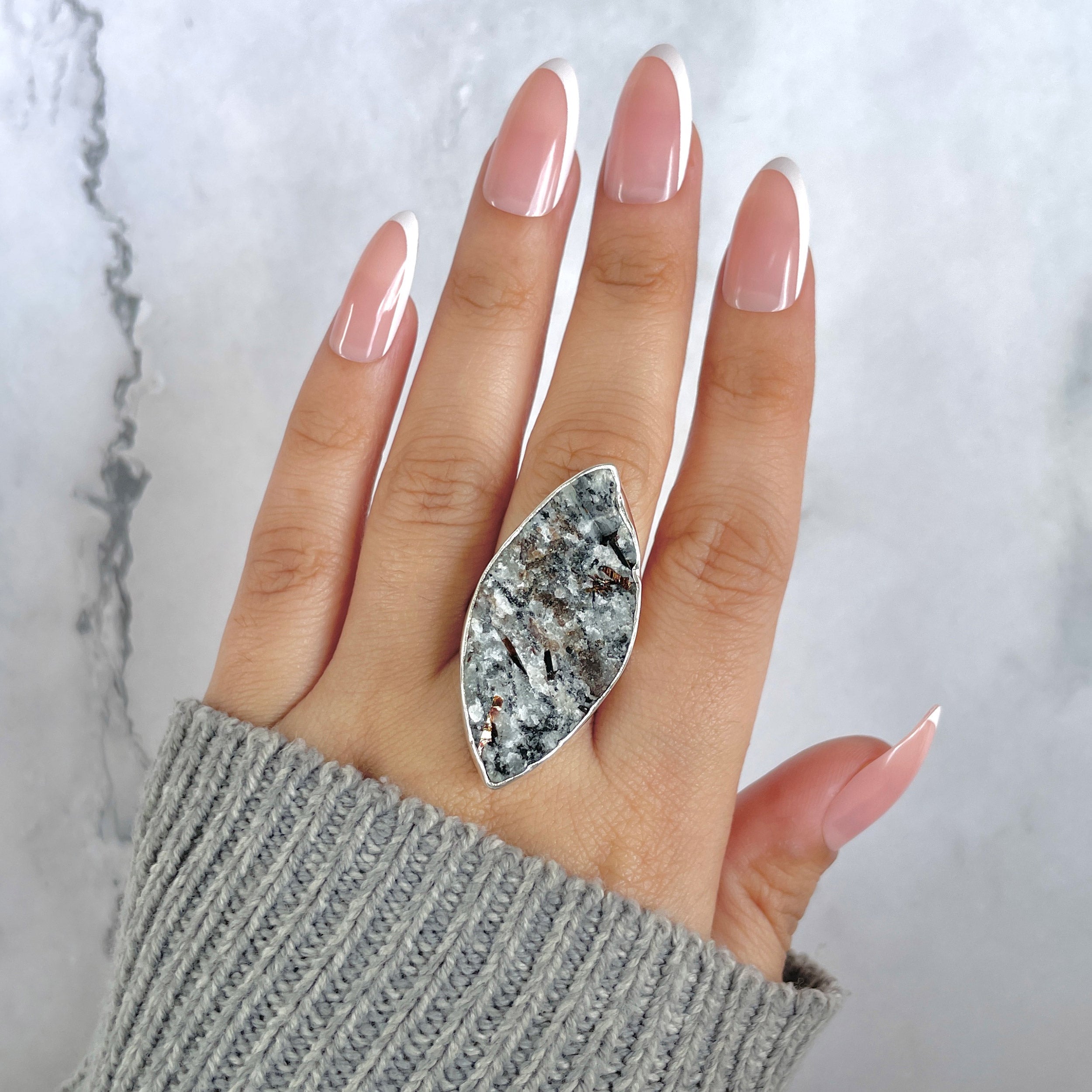 Astrophyllite Adjustable Ring-(AST-R-19.)