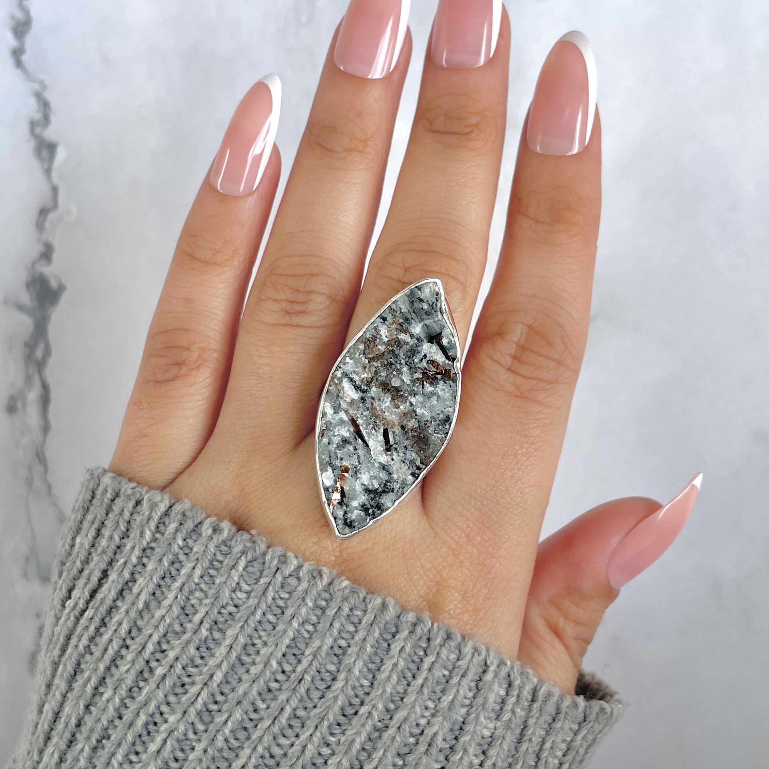 Astrophyllite Adjustable Ring-(AST-R-19.)