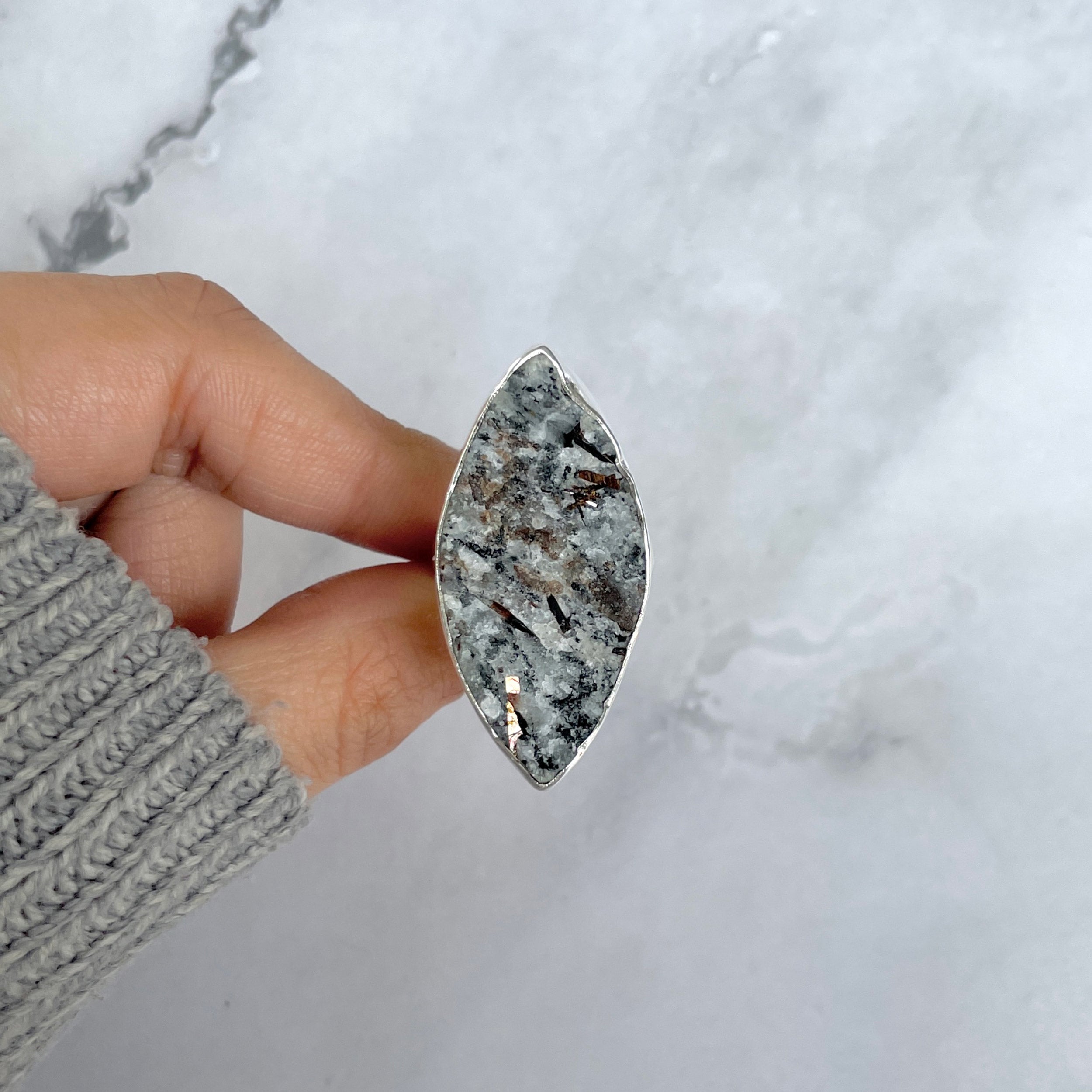 Astrophyllite Adjustable Ring-(AST-R-19.)