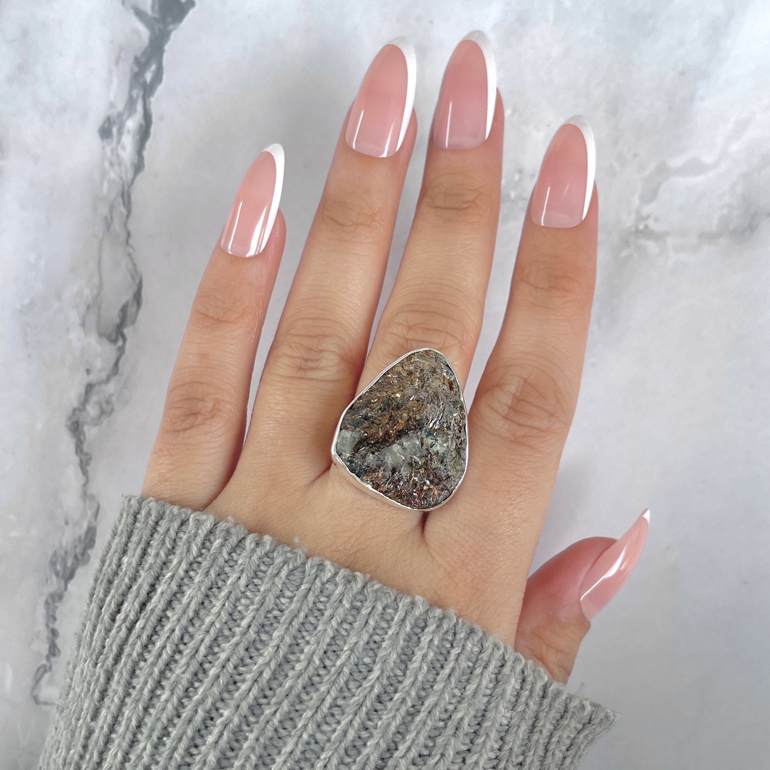 Astrophyllite Adjustable Ring-(AST-R-20.)