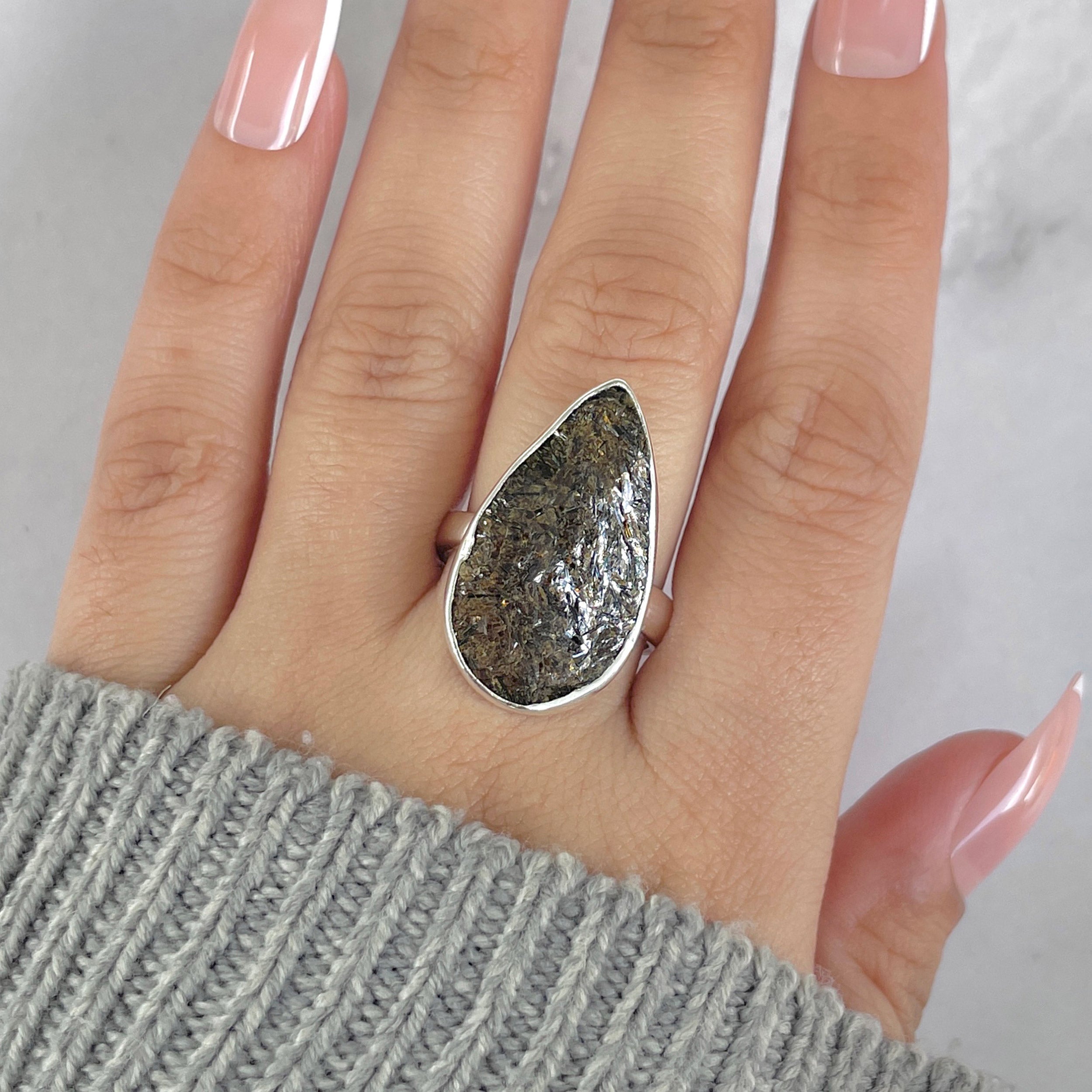 Astrophyllite Adjustable Ring-(AST-R-22.)