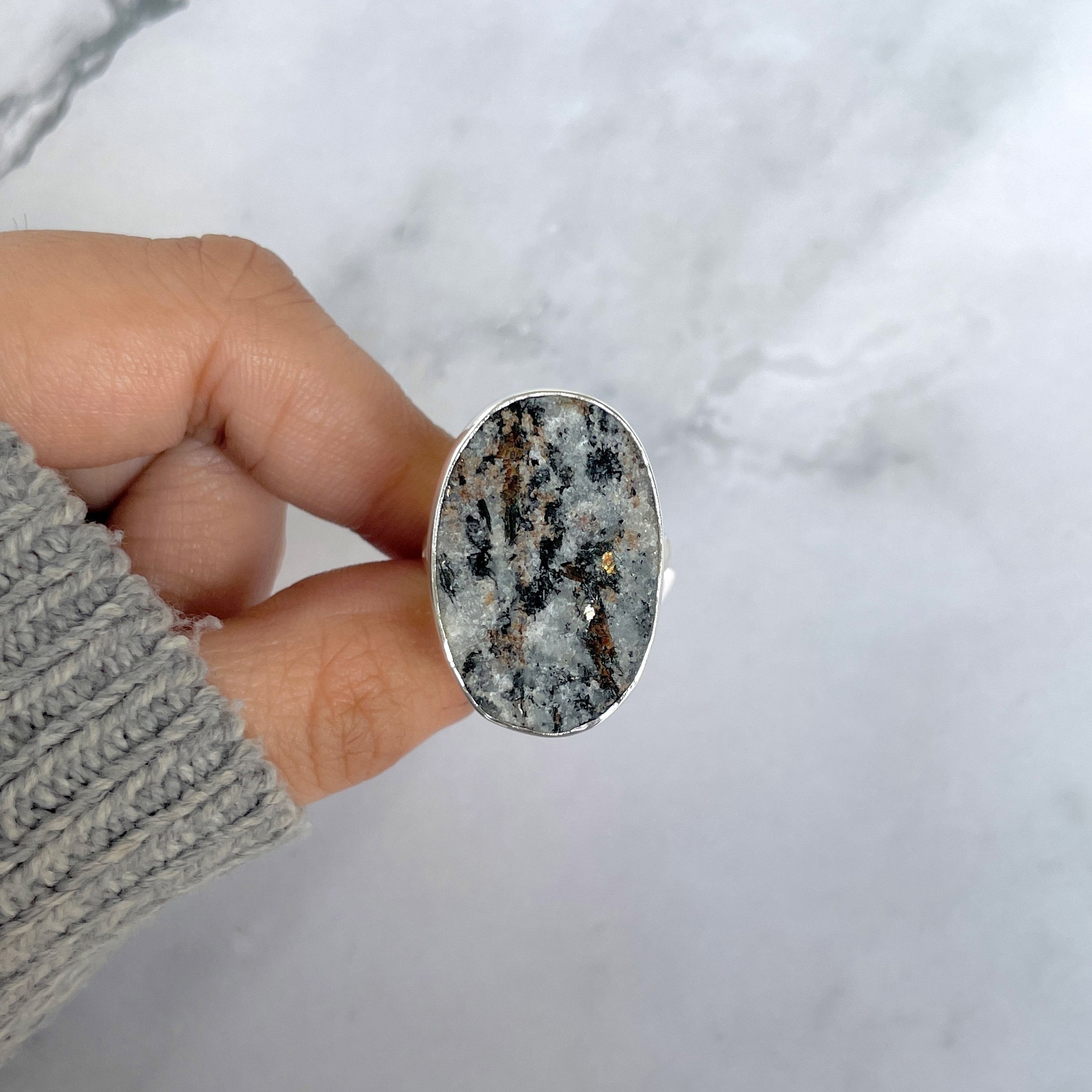 Astrophyllite Adjustable Ring-(AST-R-23.)