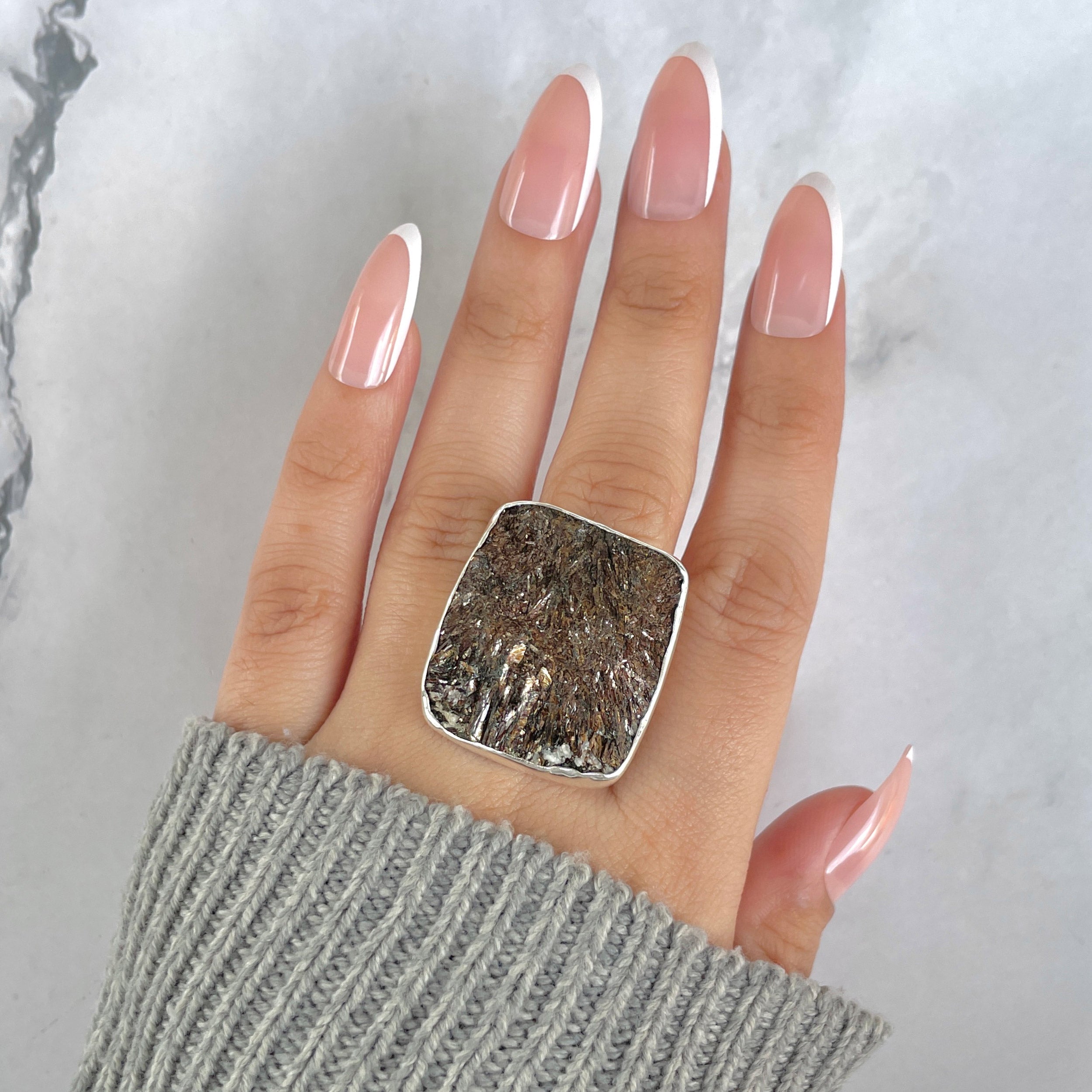 Astrophyllite Adjustable Ring-(AST-R-24.)