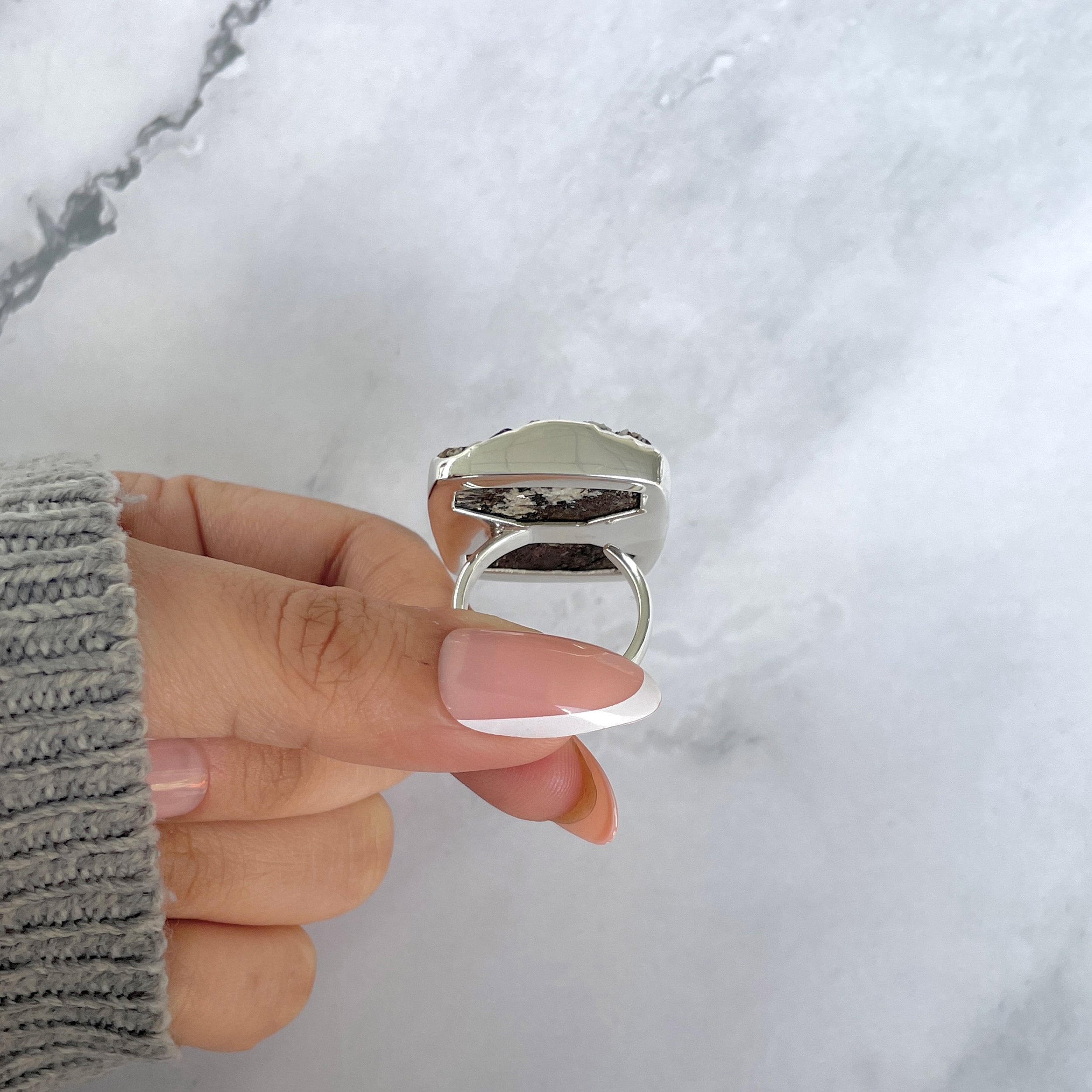 Astrophyllite Adjustable Ring-(AST-R-24.)