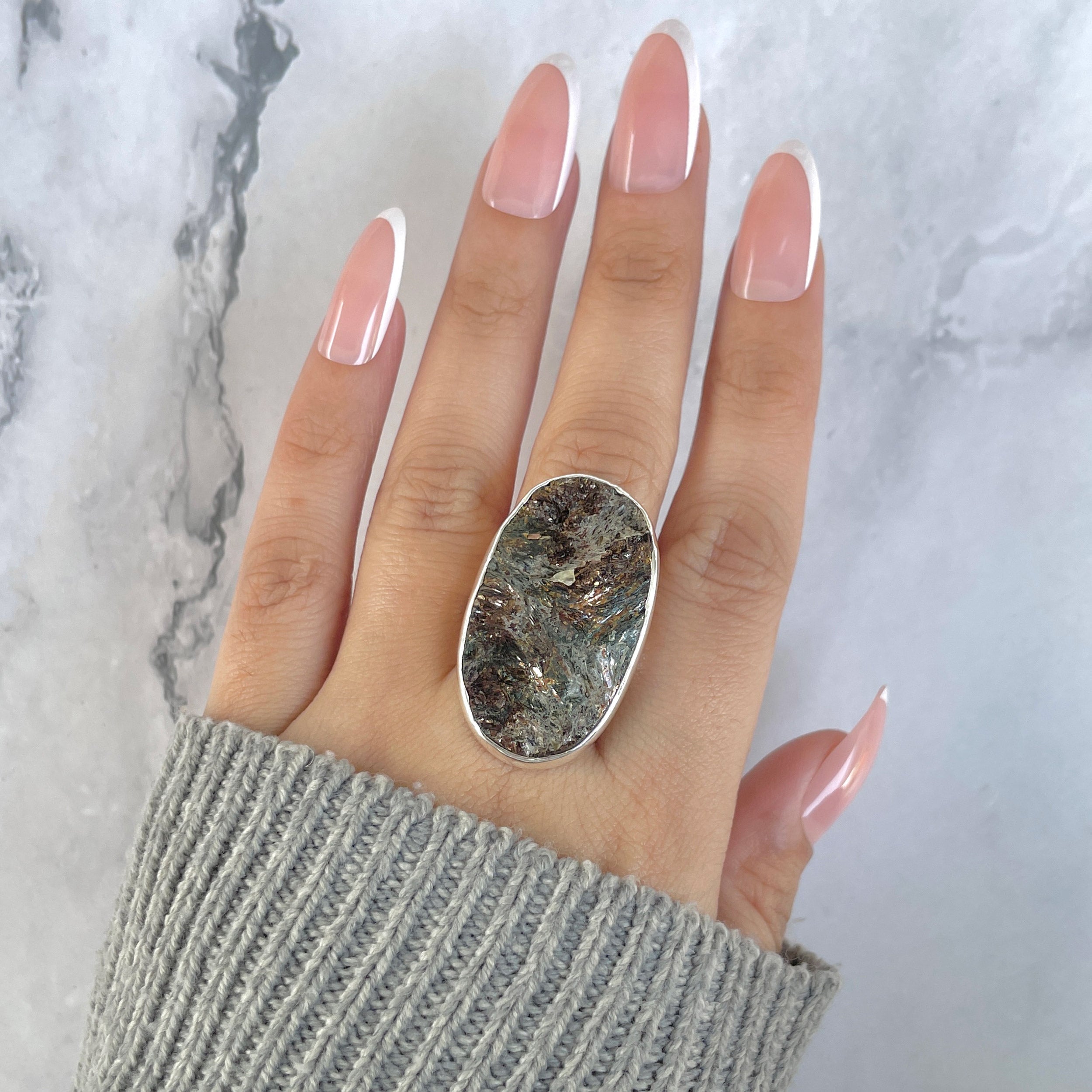 Astrophyllite Adjustable Ring-(AST-R-26.)