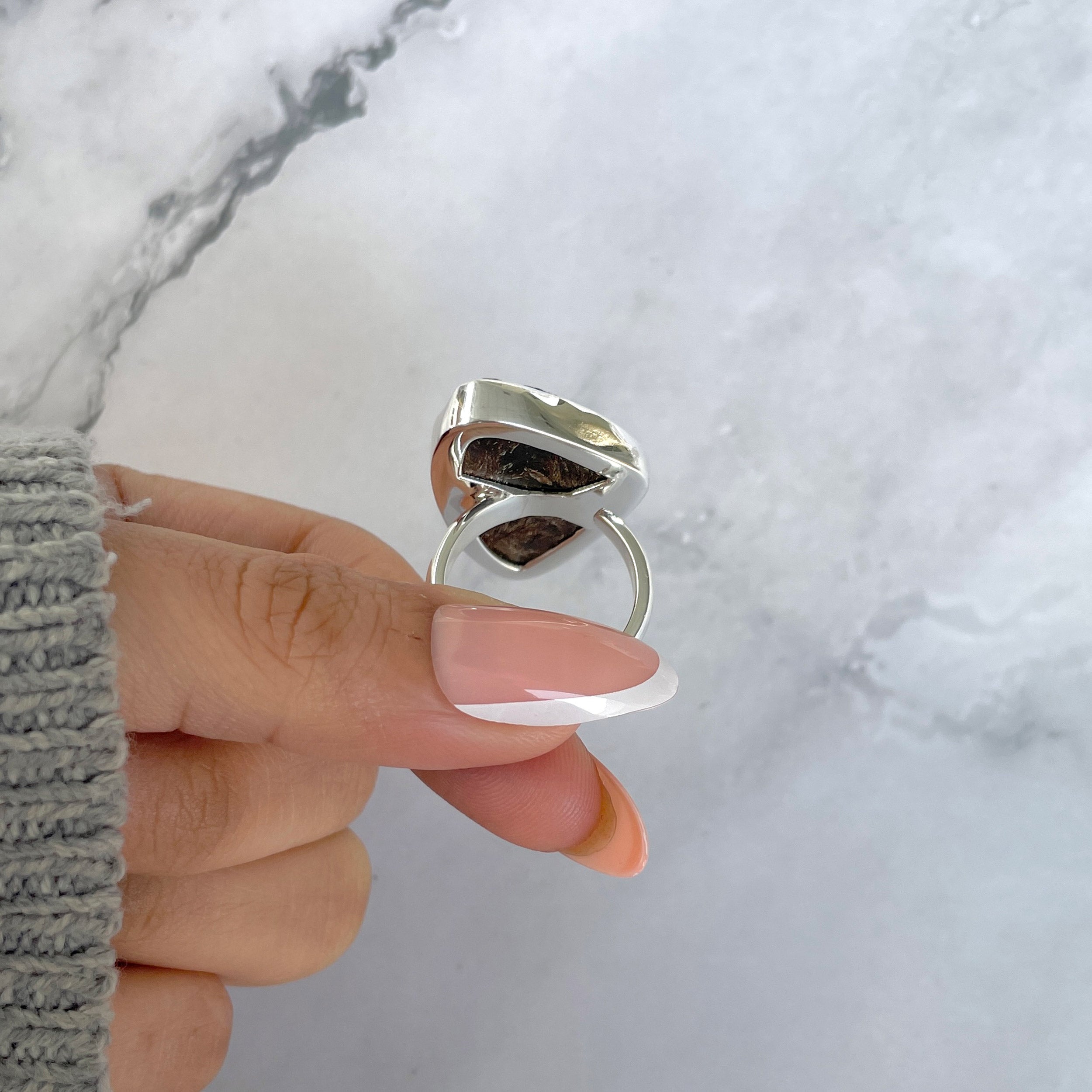 Astrophyllite Adjustable Ring-(AST-R-28.)