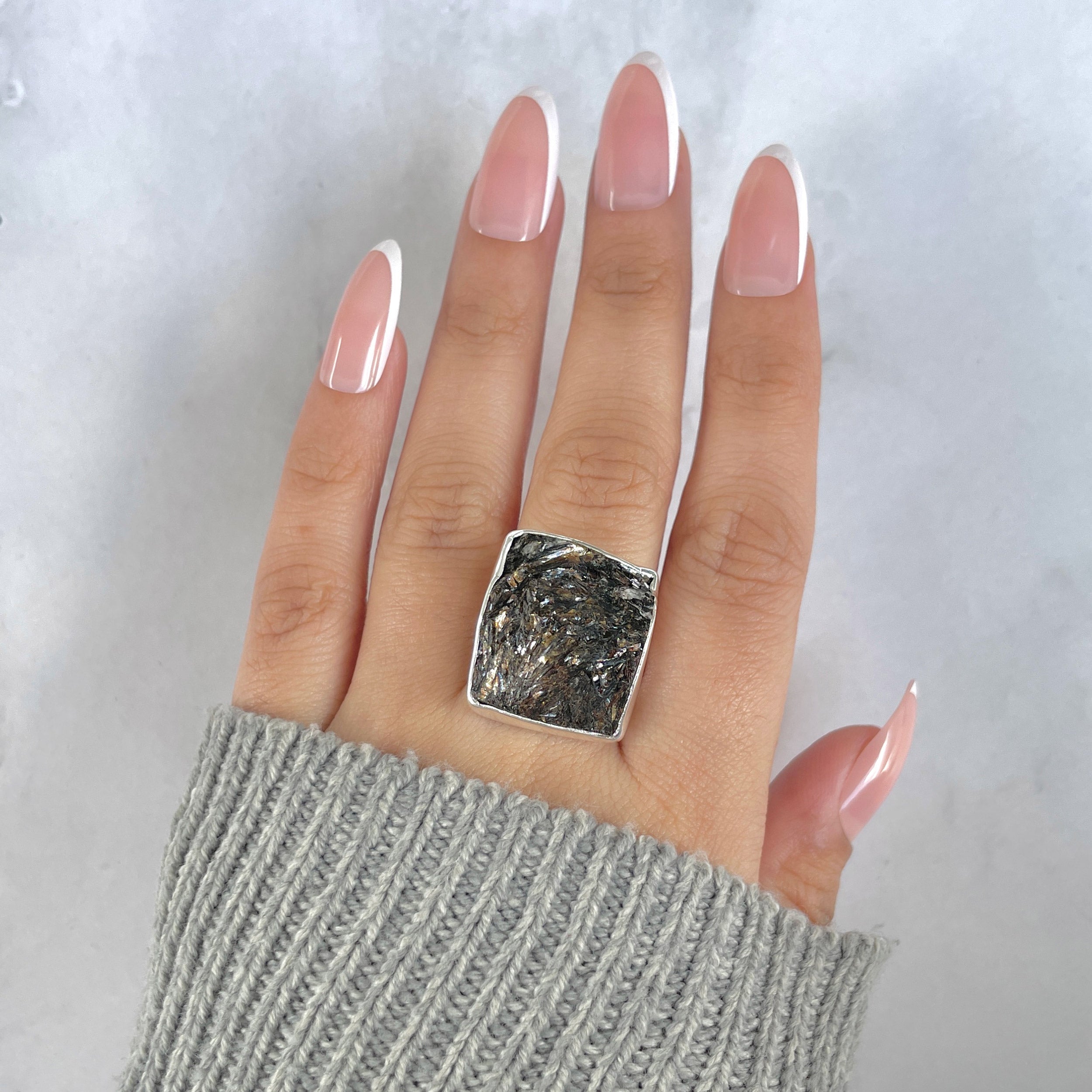 Astrophyllite Adjustable Ring-(AST-R-30.)