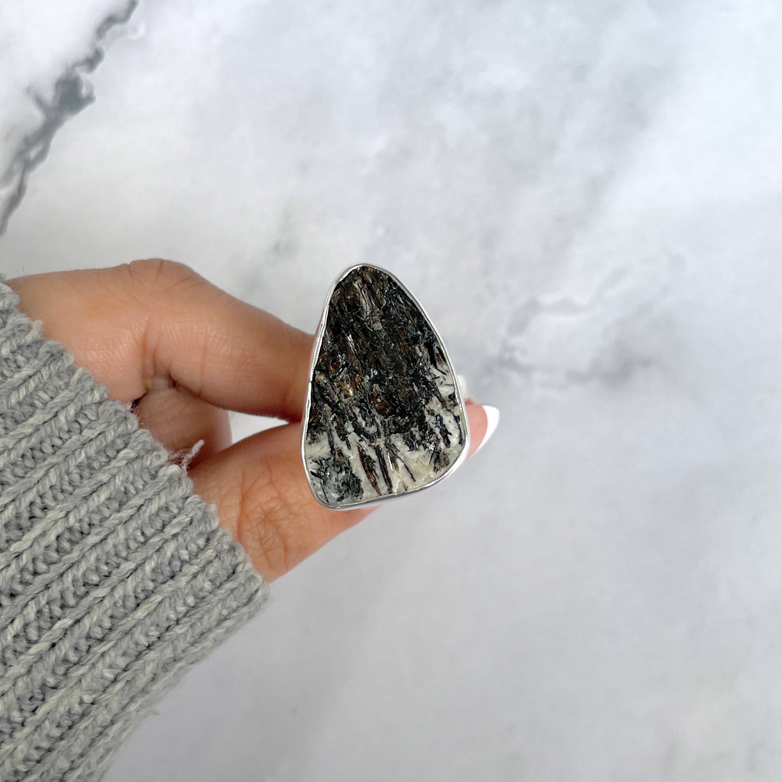 Astrophyllite Adjustable Ring-(AST-R-33.)