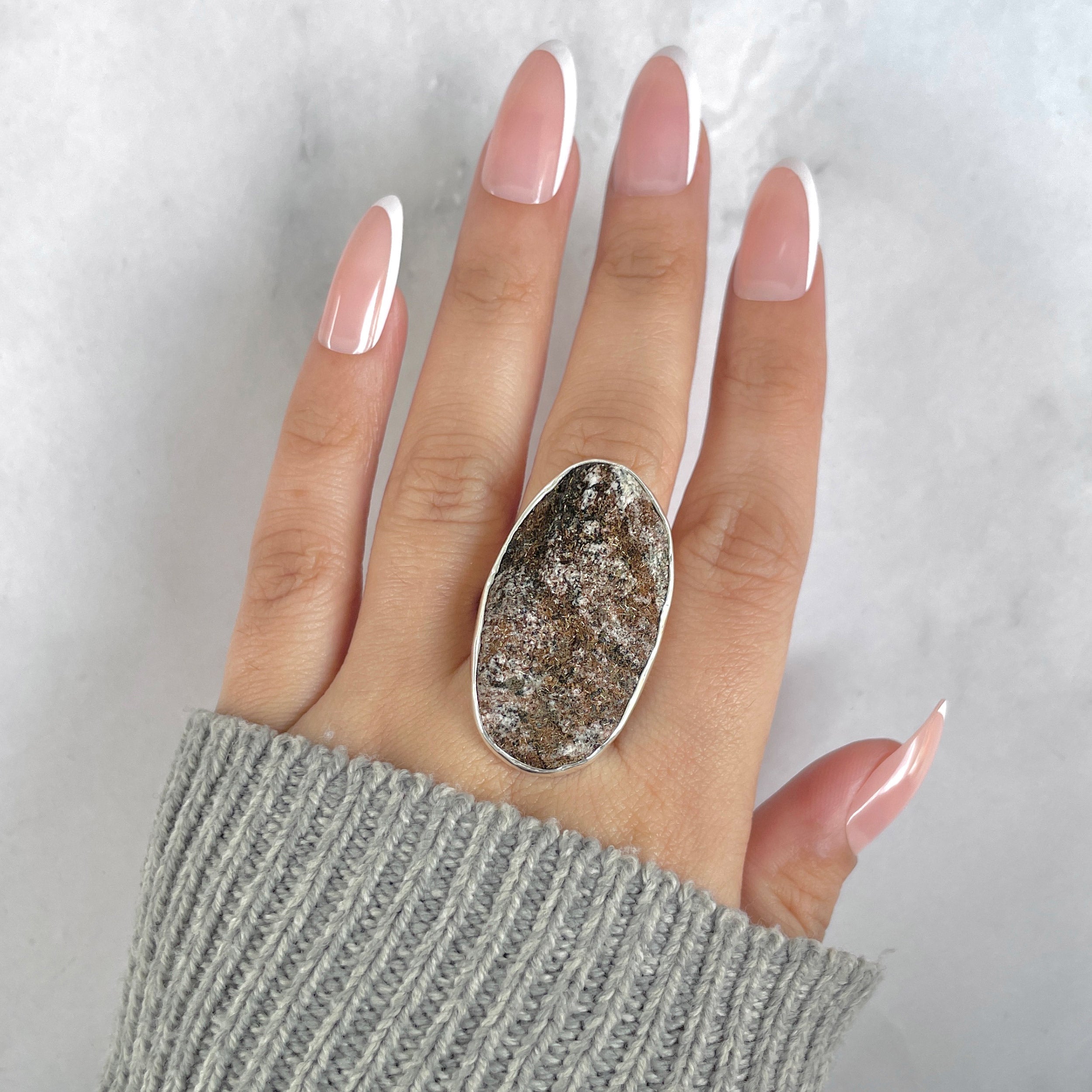 Astrophyllite Adjustable Ring-(AST-R-34.)