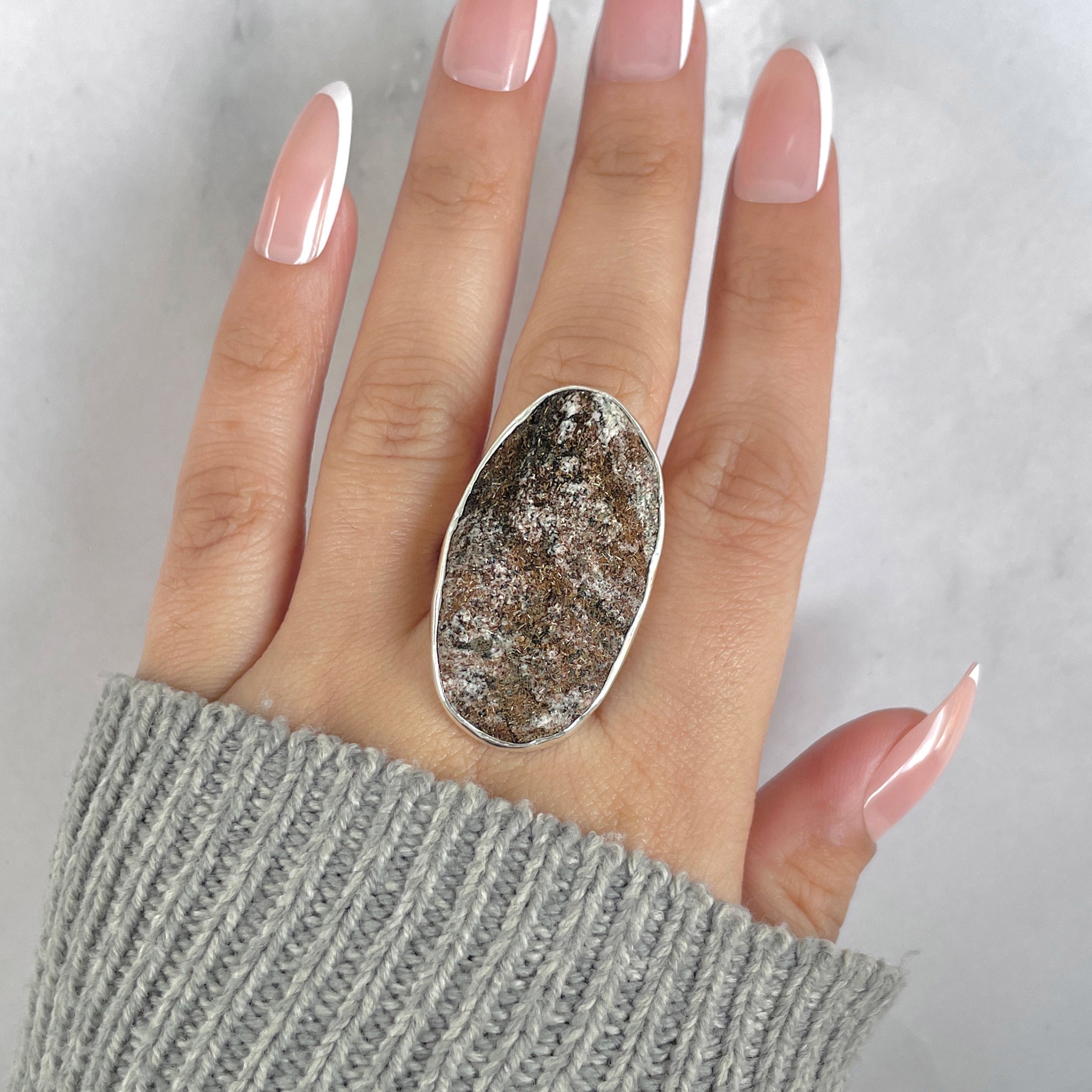 Astrophyllite Adjustable Ring-(AST-R-34.)