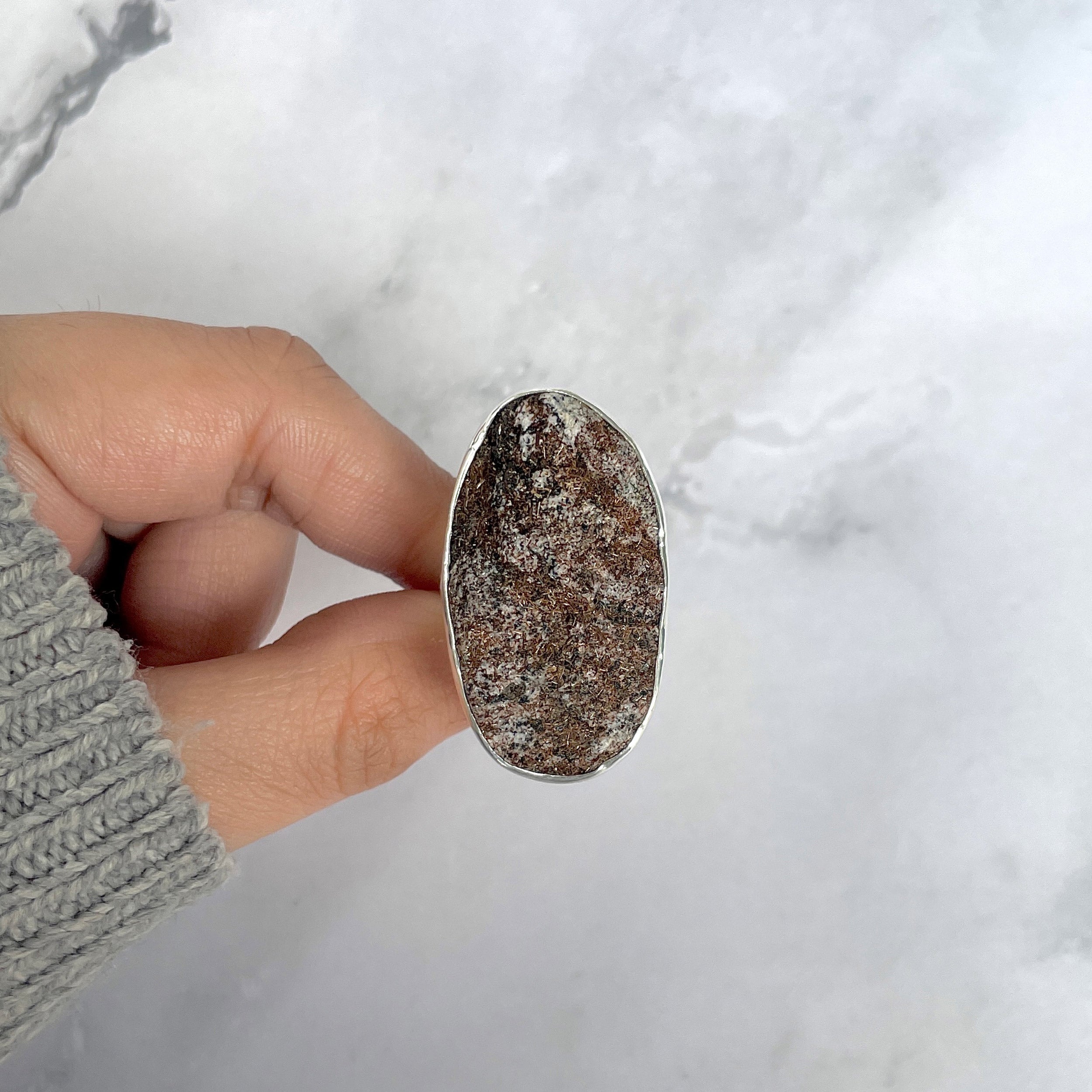 Astrophyllite Adjustable Ring-(AST-R-34.)