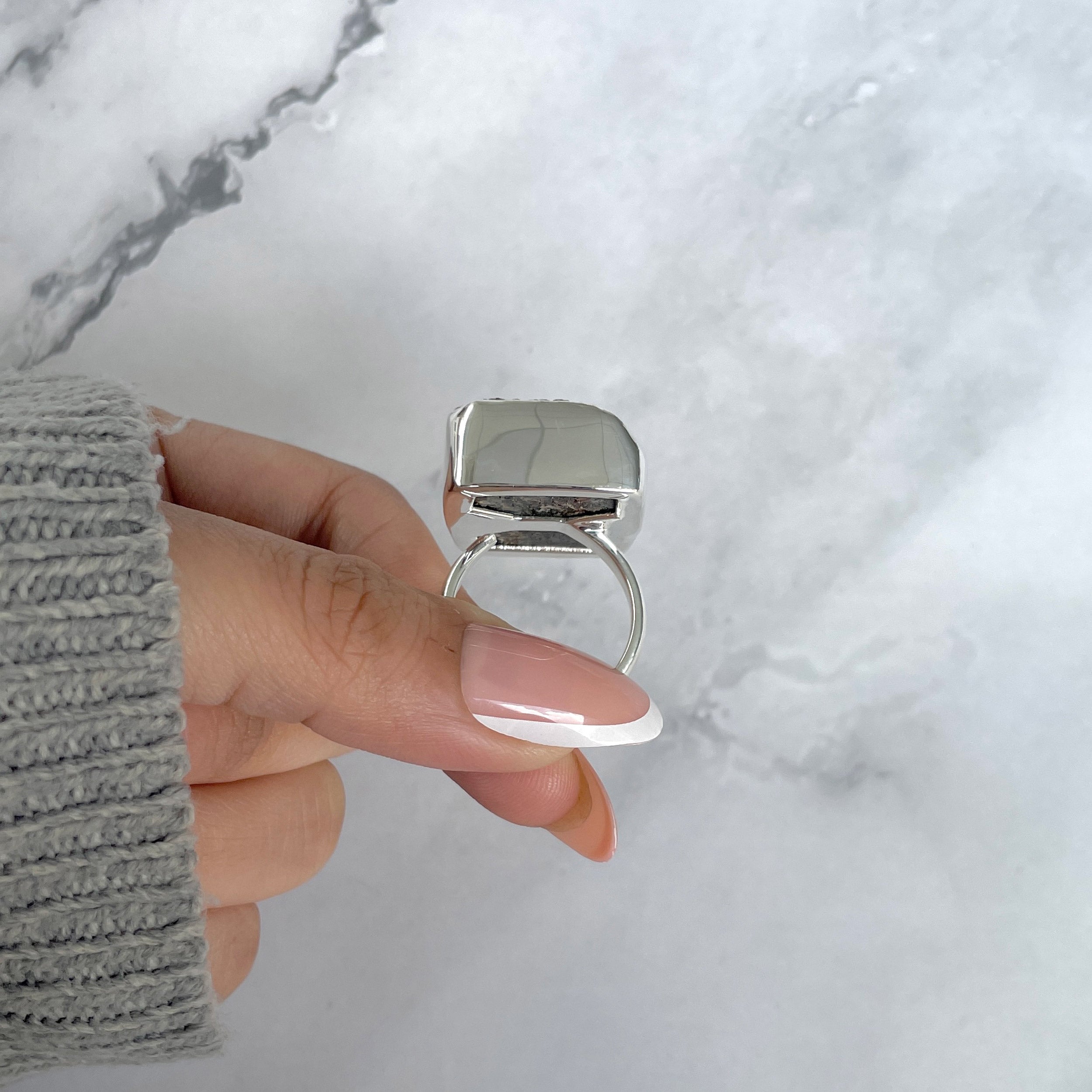 Astrophyllite Adjustable Ring-(AST-R-35.)