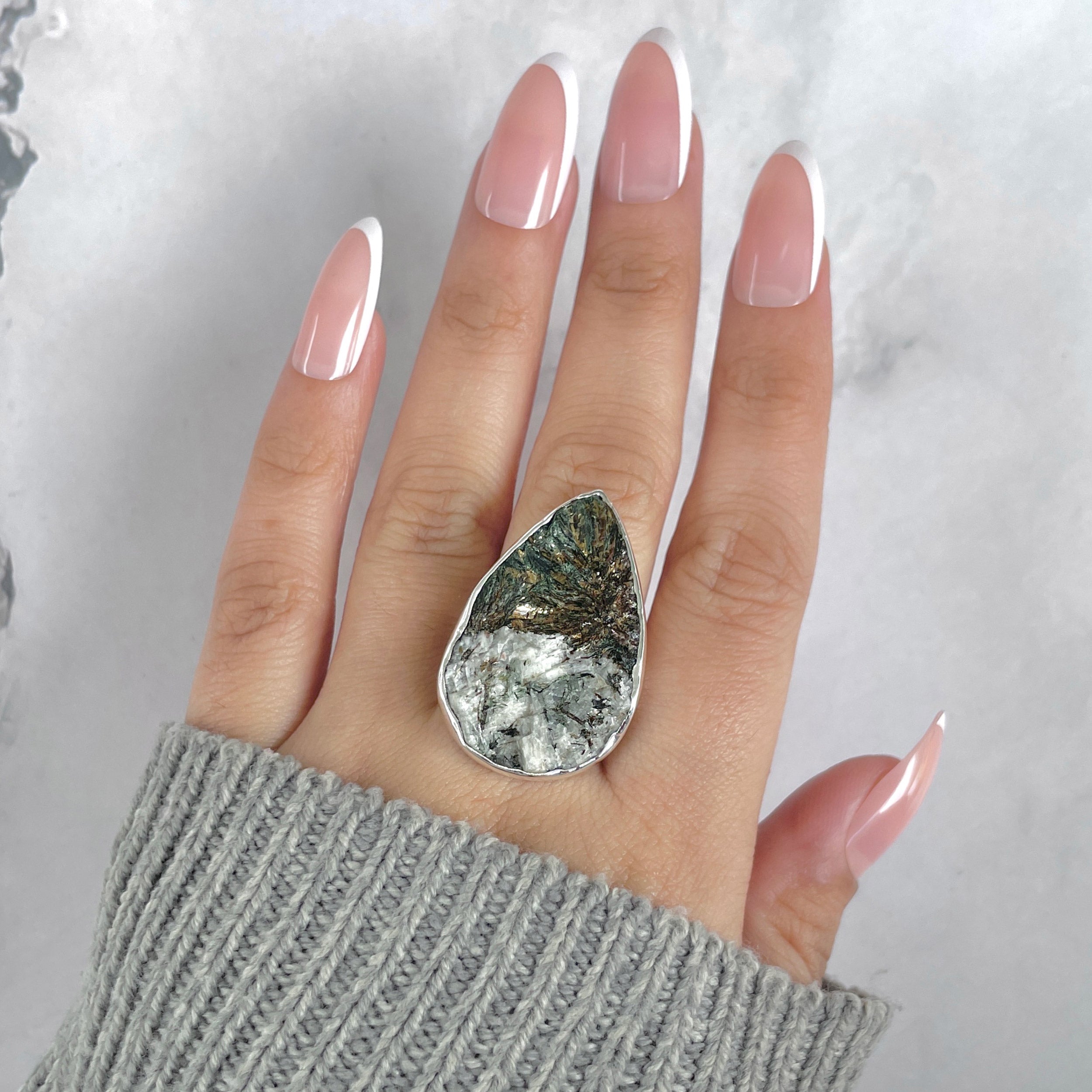 Astrophyllite Adjustable Ring-(AST-R-36.)