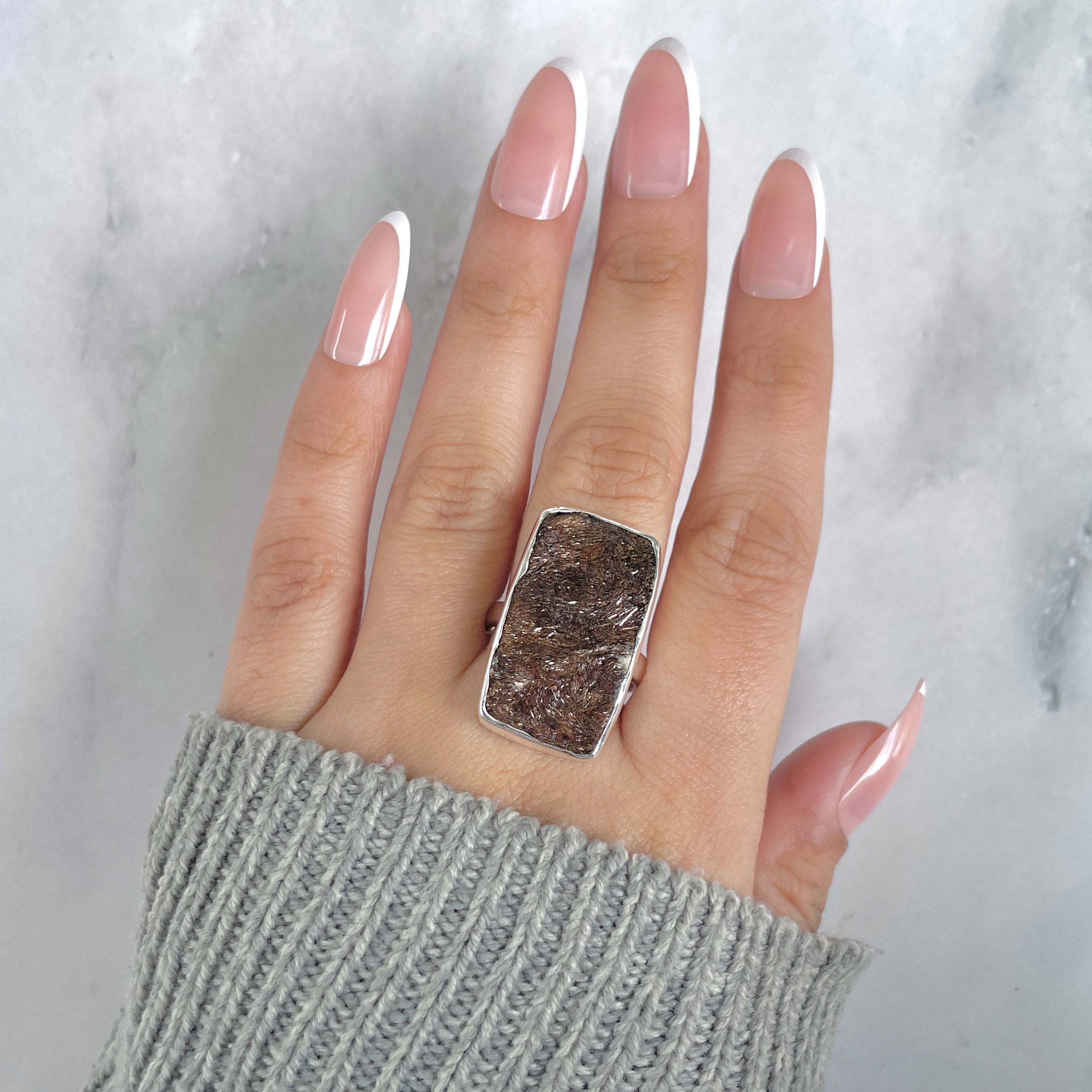 Astrophyllite Adjustable Ring-(AST-R-37.)